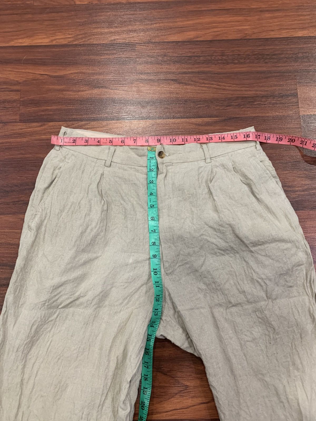 Comme des Garcons Vintage Comme des Garcons Homme Plus Linen Pants Size US 34 / EU 50 - 3 Thumbnail