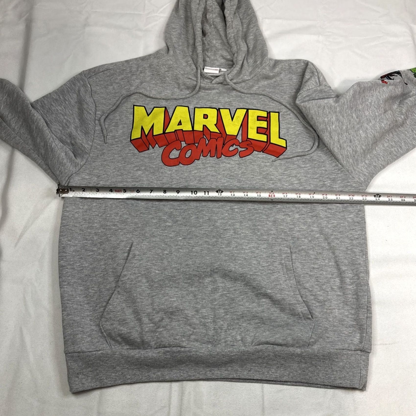 Vintage VINTAGE? Marvel Comics Pullover Hoodie Men’s XL Gray Original Avengers Seeve Back Graphic Size US XL / EU 56 / 4 - 5 Thumbnail
