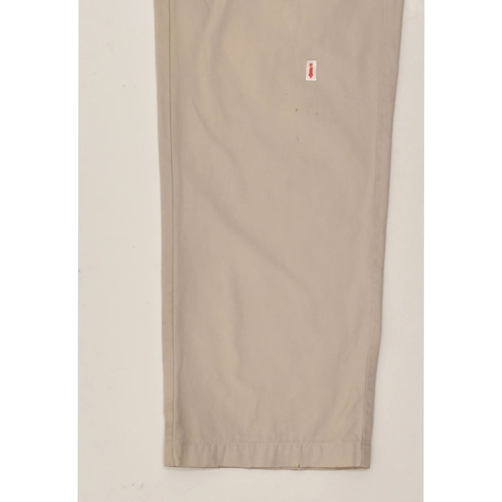 Vintage RIFLE Mens Straight Cargo Trousers Beige Cotton W33 L34 Size US 33 - 5 Thumbnail