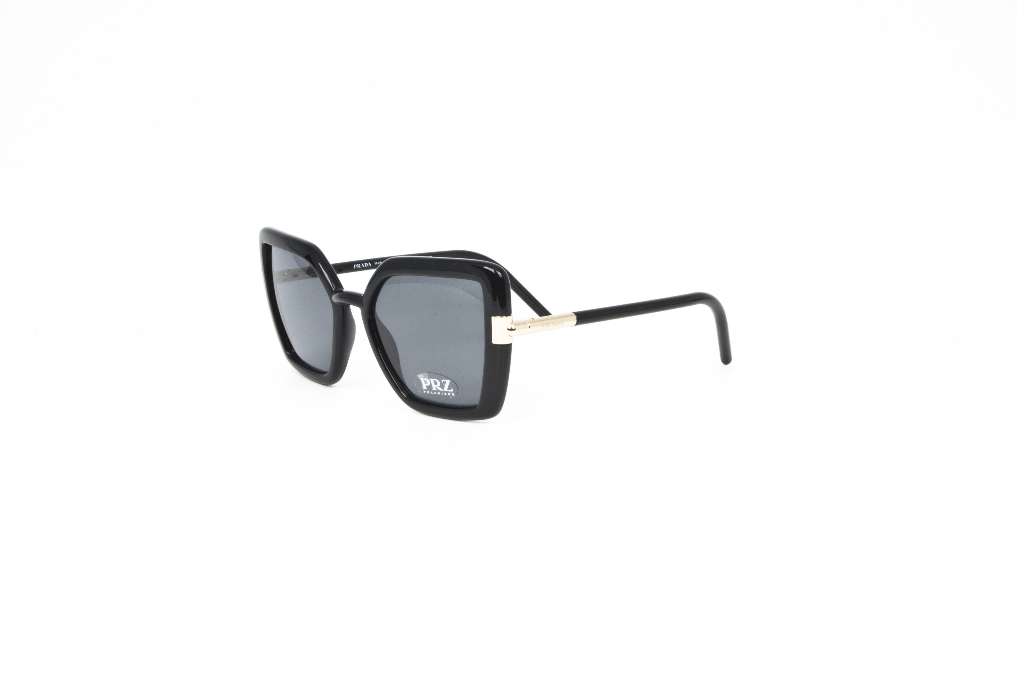 Prada Prada SPR09W 1AB-5Z1 Sunglasses New Womens Polarized Size ONE SIZE - 2 Thumbnail