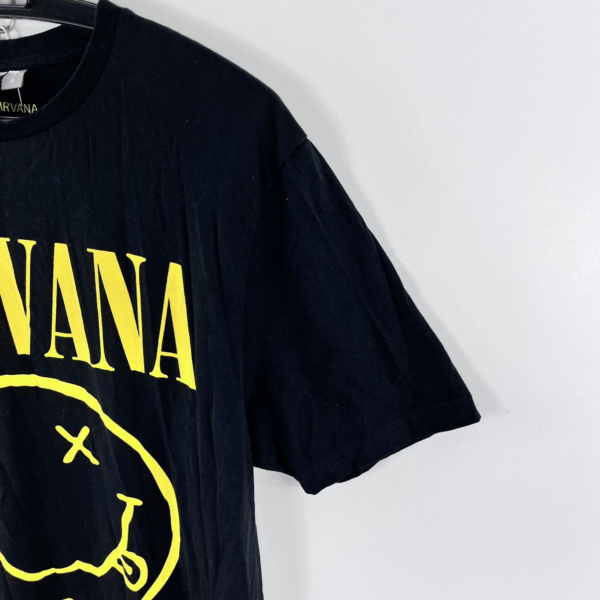Asos × Nirvana ASOS Nirvana Rock Band T-Shirt Big Logo Smile Black Size M Size US M / EU 48-50 / 2 - 3 Thumbnail