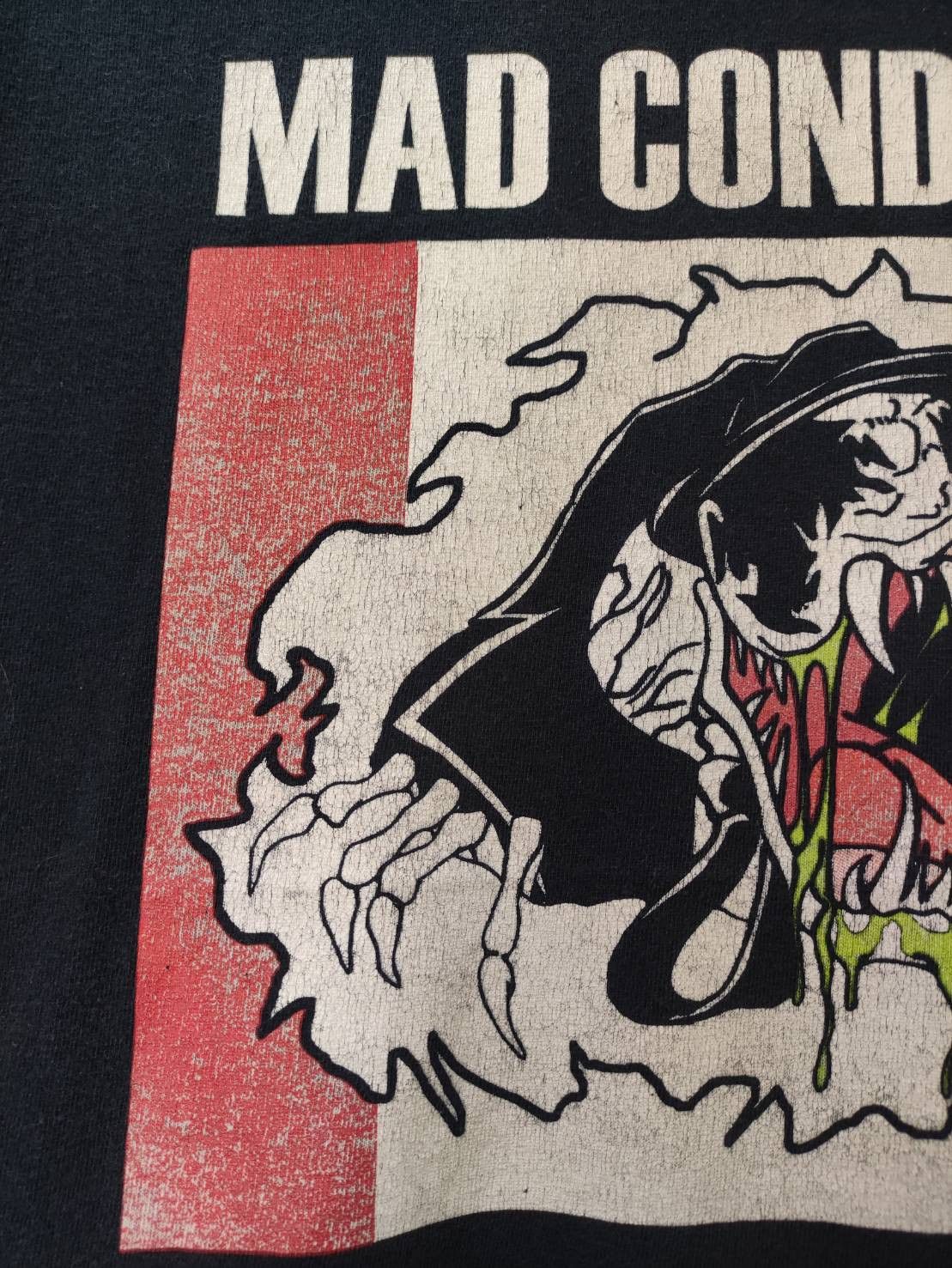 Band Tees Vtg 00's Mad Conductor Venom Parody Powell T-Shirt Size US M / EU 48-50 / 2 - 3 Thumbnail