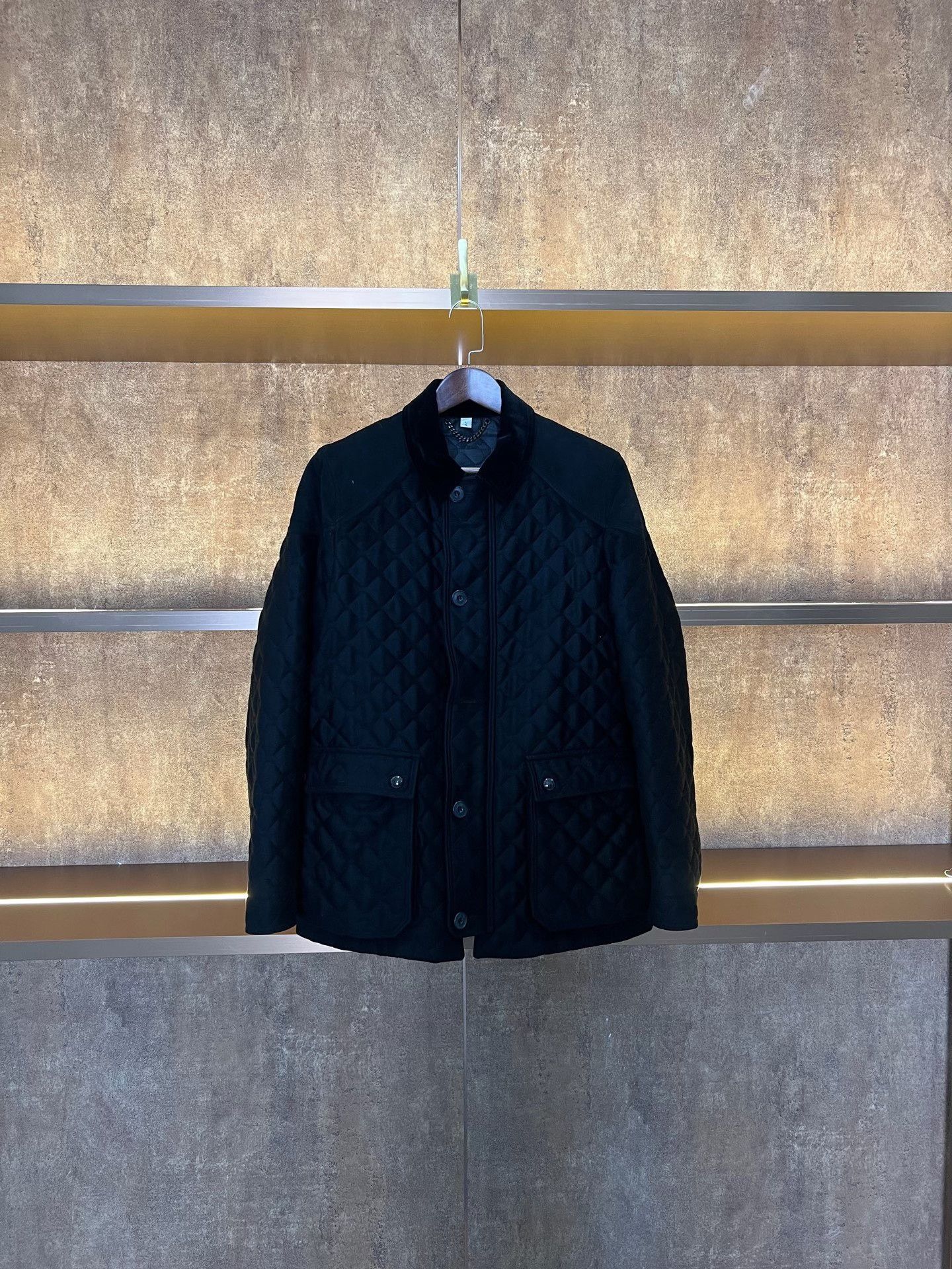 Burberry Burberry Quilted Cotton Jacket Size US L / EU 52-54 / 3 - 1 Thumbnail