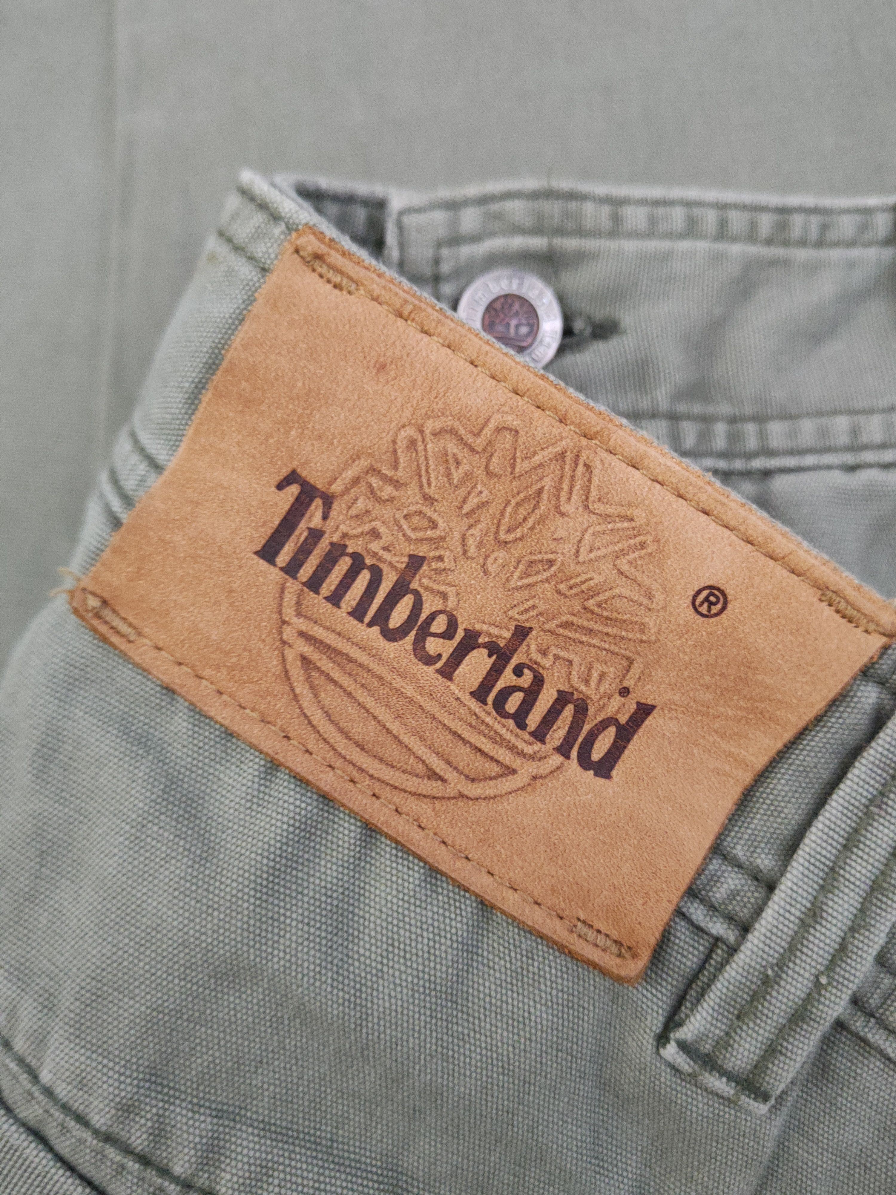 Timberland DLL Timberland Army Green Multipocket Cargo Pants #2355 Size US 34 / EU 50 - 13 Thumbnail