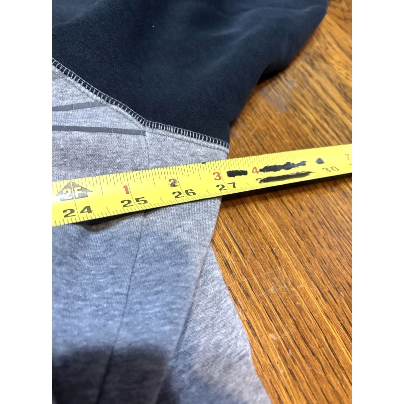 Jordan Brand Air Jordan Pullover Hoodie Mens Jumpman Logo Gray Flight Fleece Vintage - 2XL - Large Size US XXL / EU 58 / 5 - 2 Thumbnail