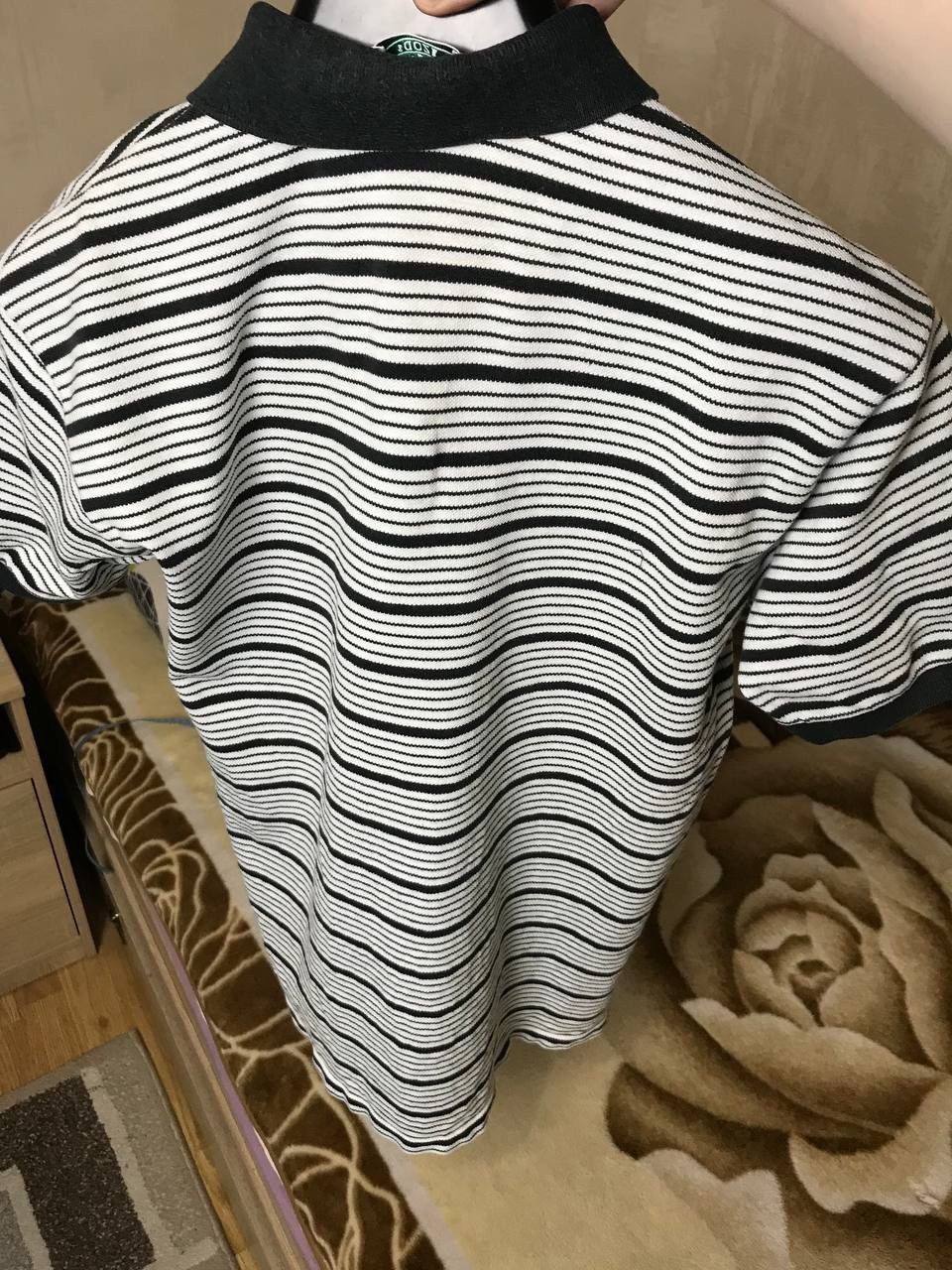Lacoste 🔥 90s RARE Lacoste x Izod Vintage Striped Polo T Shirt USA Size US L / EU 52-54 / 3 - 8 Thumbnail