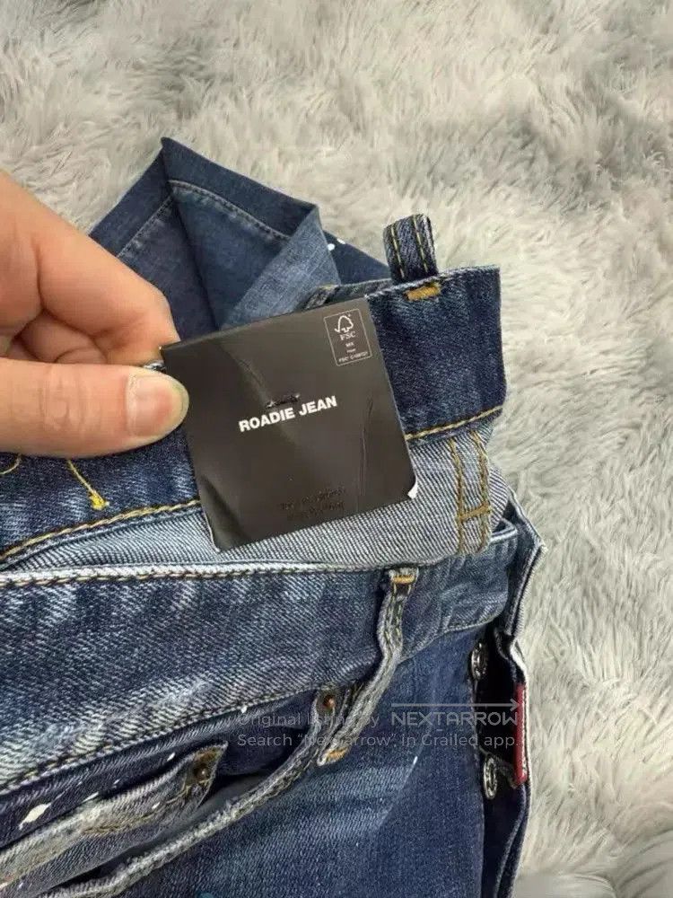 Dsquared2 Sz 48 Dsquared2 22AW Runway Distressed Patch Denim. Size US 32 / EU 48 - 5 Thumbnail