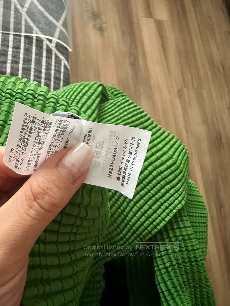 Issey Miyake Issey Miyake Grass Green Cardigan Size M / US 6-8 / IT 42-44 - 3 Thumbnail