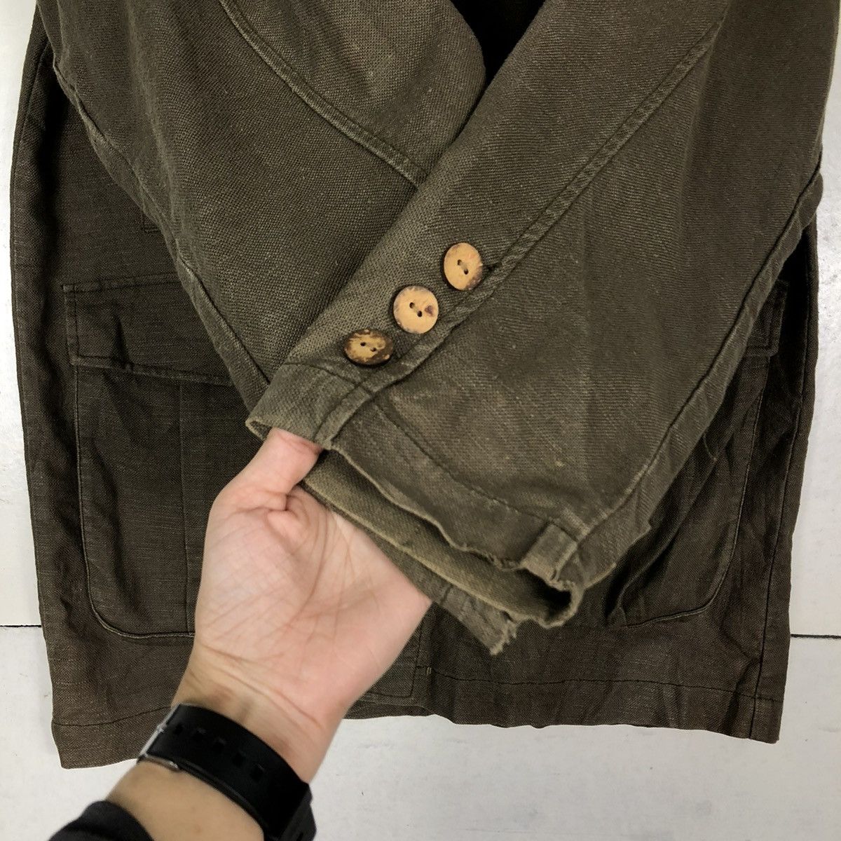 Japanese Brand 🔥Vintage Cargo Multi Pocket Jacket Neo Blood Issey Miyake Size US M / EU 48-50 / 2 - 15 Thumbnail
