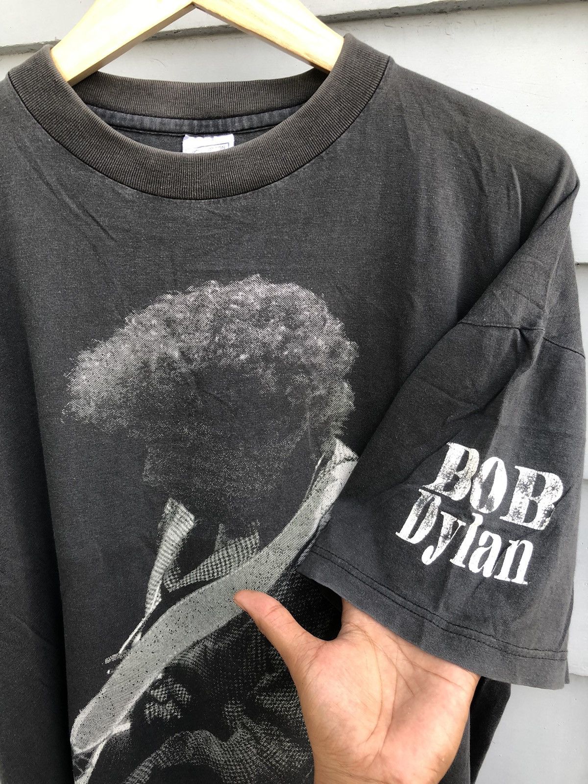 Hysteric Glamour × Japanese Brand Vintage 90s Bob Dylan Sun faded Very Rare T shirt Size US XL / EU 56 / 4 - 3 Thumbnail