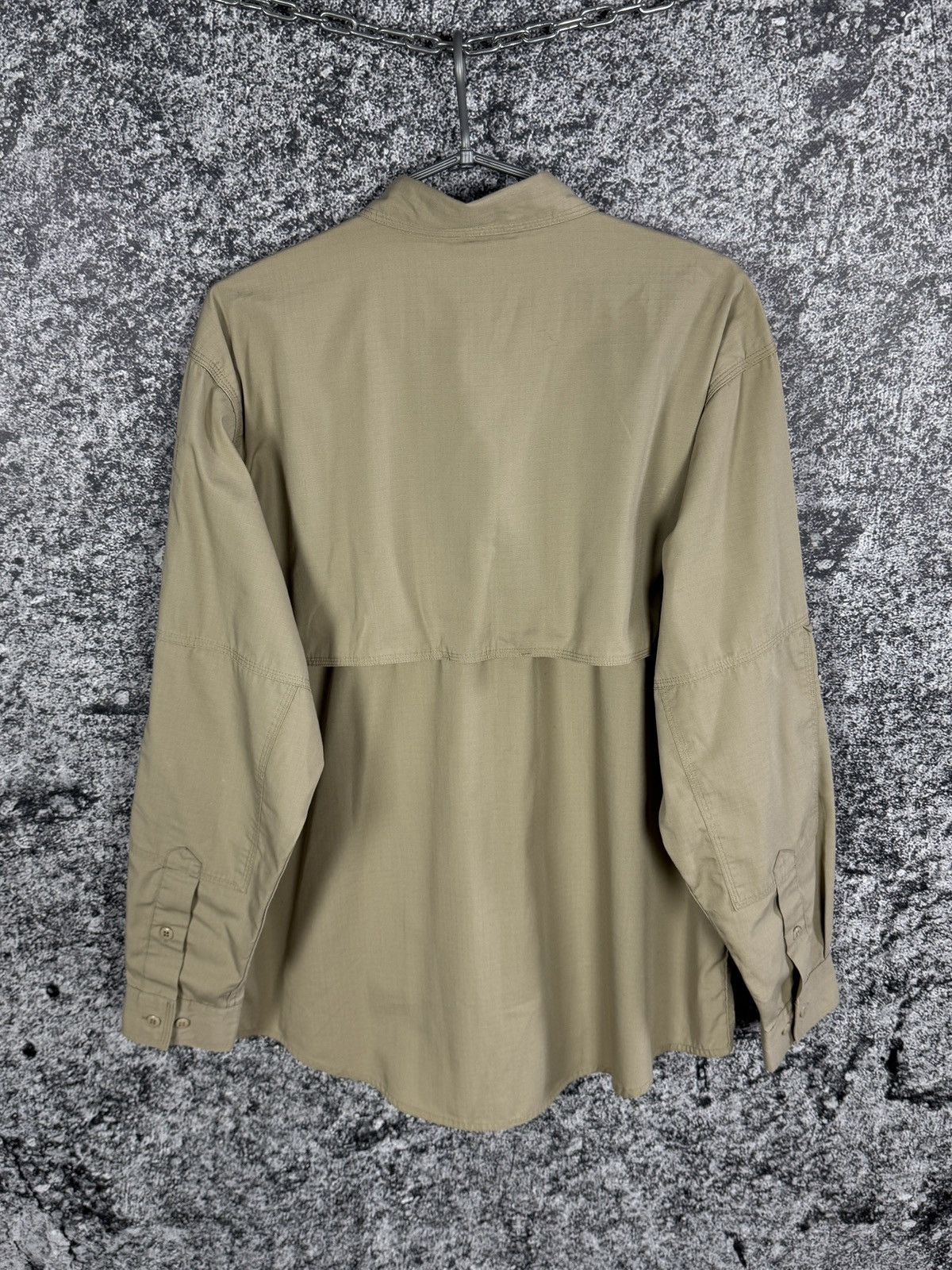 5.11 Mens 5.11 Tactical Series Long Sleeve Shirt Army Button Up Size US L / EU 52-54 / 3 - 9 Thumbnail