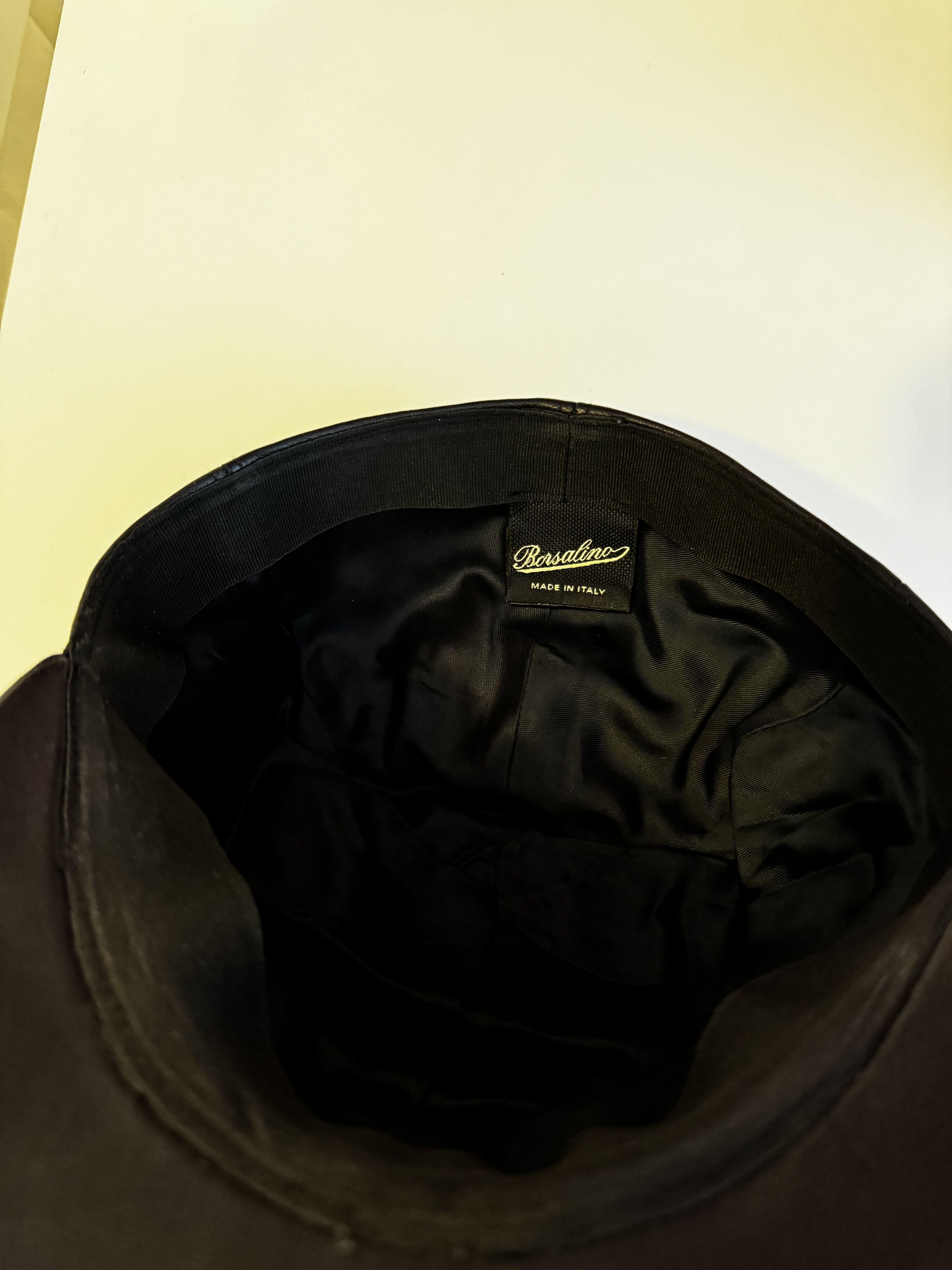 Borsalino Borsalino Leather Ball Cap Size ONE SIZE - 4 Thumbnail