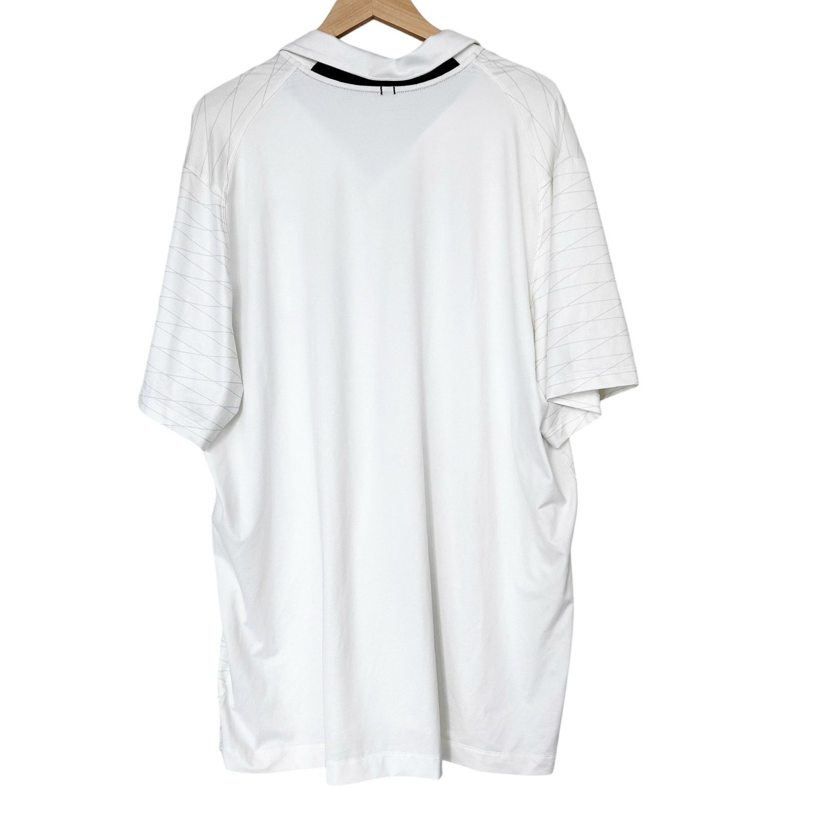 Nike Nike Golf Tour Performance White Short Sleeve Polo Sz XXL Size US XXL / EU 58 / 5 - 4 Thumbnail