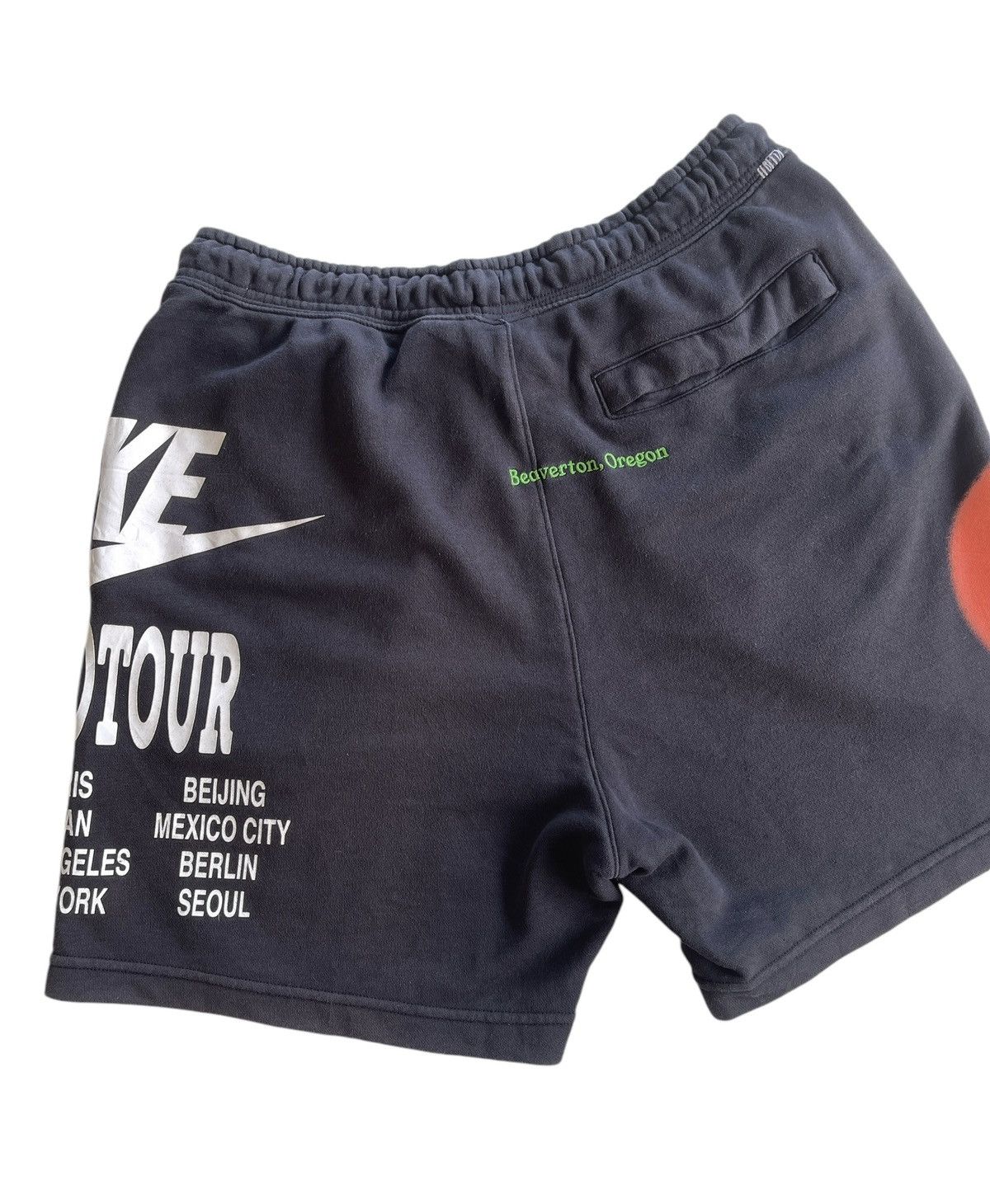 Nike Nike World Tour French Shorts Faded Black Size US 33 - 6 Thumbnail
