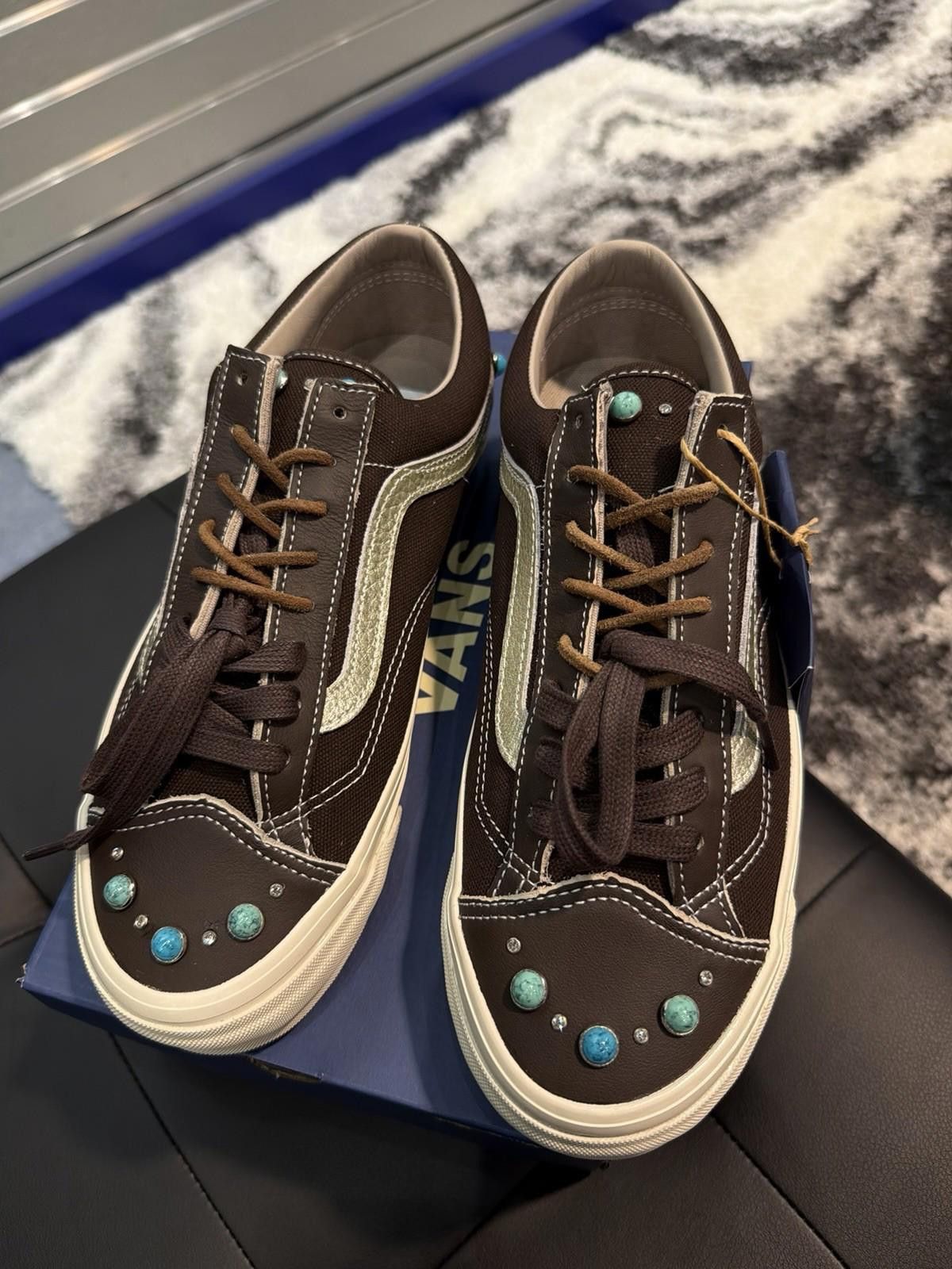 Vans Size 8 - Vans LX Old Skool 36 Gemstone Mushroom Mocha Size US 8 / EU 41 - 5 Thumbnail