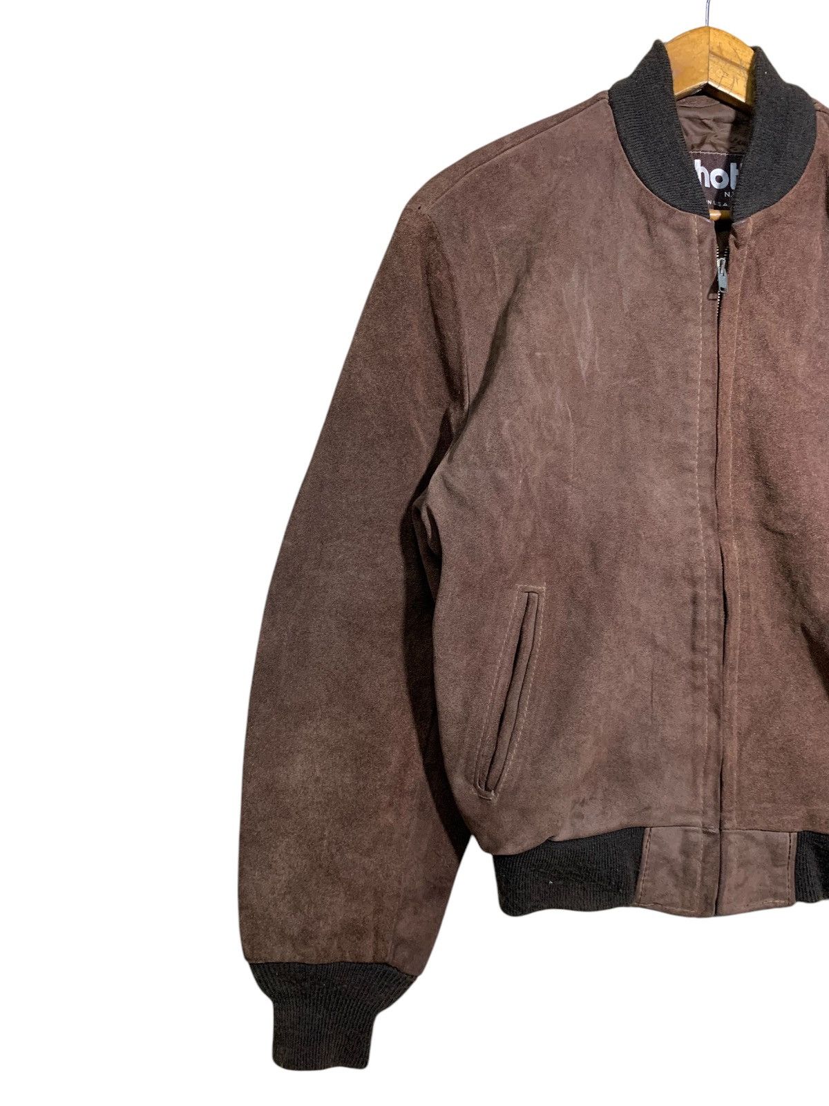 Genuine Leather × Schott 🔥VTG SCHOTT NYC SUEDE LEATHER BROWN JACKETS Size US M / EU 48-50 / 2 - 2 Thumbnail