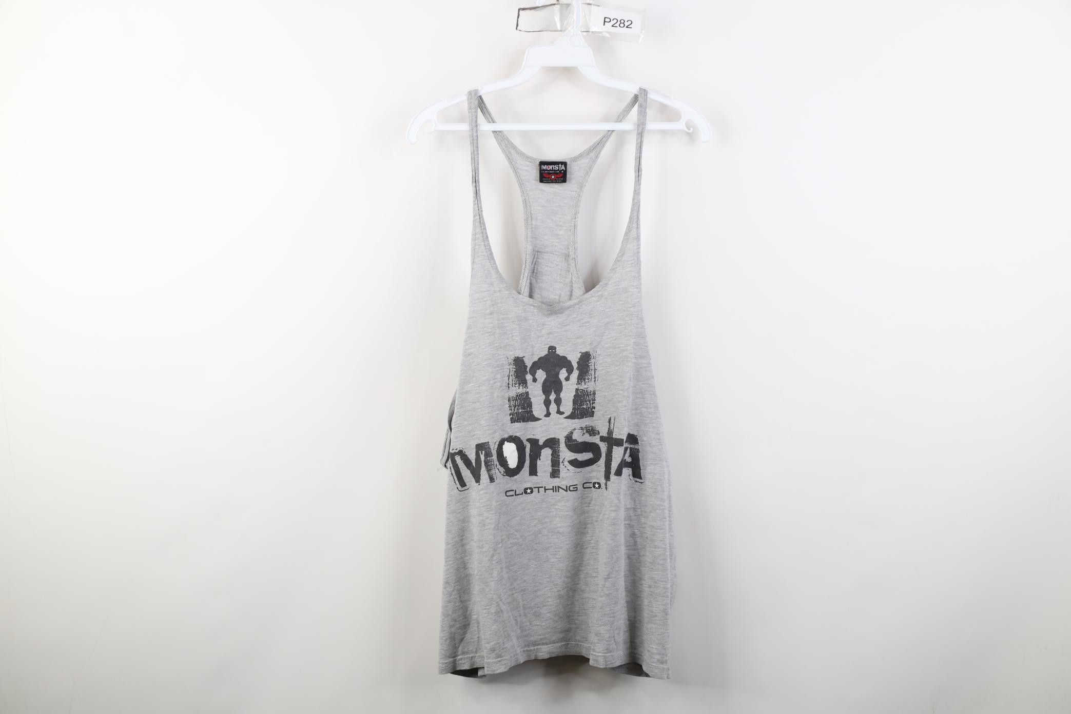 Vintage Vintage Y2K Streetwear Gym Spaghetti Strap Tank Top T-Shirt Size US XL / EU 56 / 4 - 1 Thumbnail