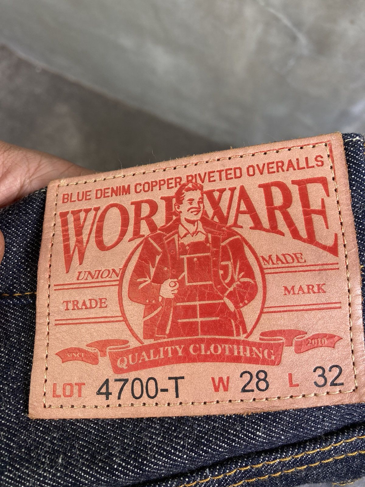 Other 3 Days Union Workware Selvedge Denim Jeans Size US 28 / EU 44 - 8 Thumbnail
