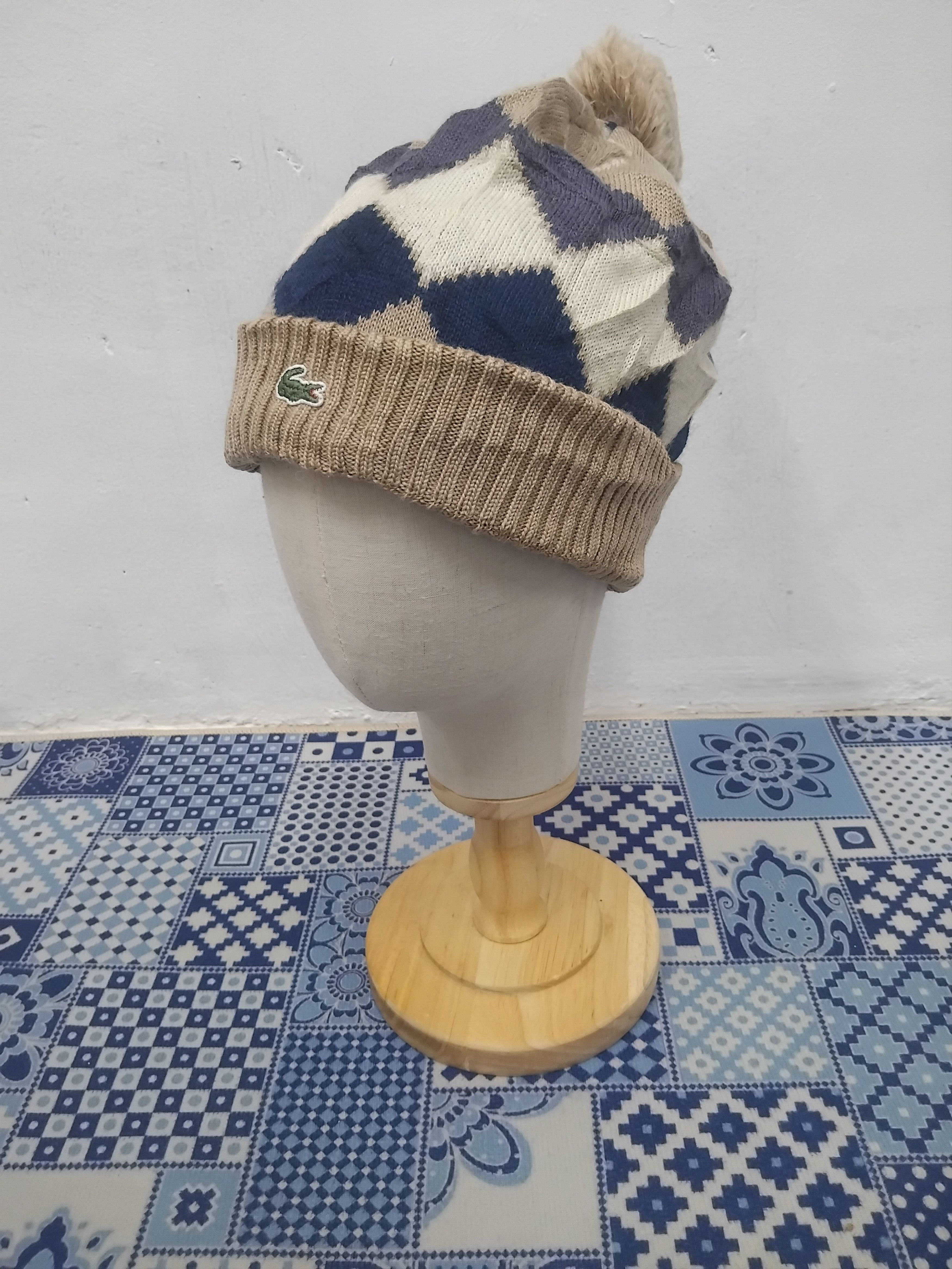 Lacoste 💥Lacoste triangle brown colour beanie Size ONE SIZE - 5 Thumbnail
