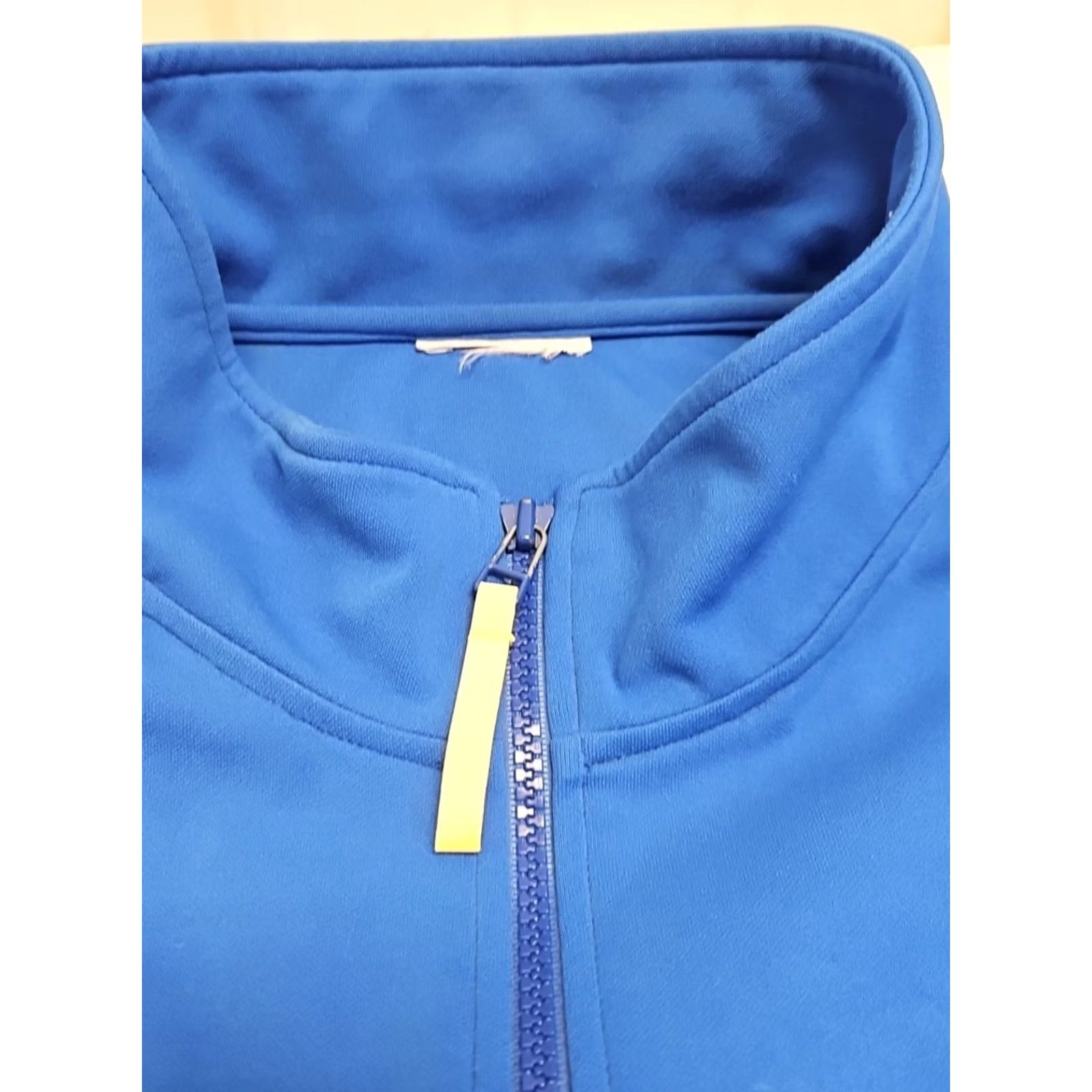 Adidas Adidas Track Jacket Mens Large Blue Soccer Training Athletic Full Zip Jacket Size US L / EU 52-54 / 3 - 4 Thumbnail