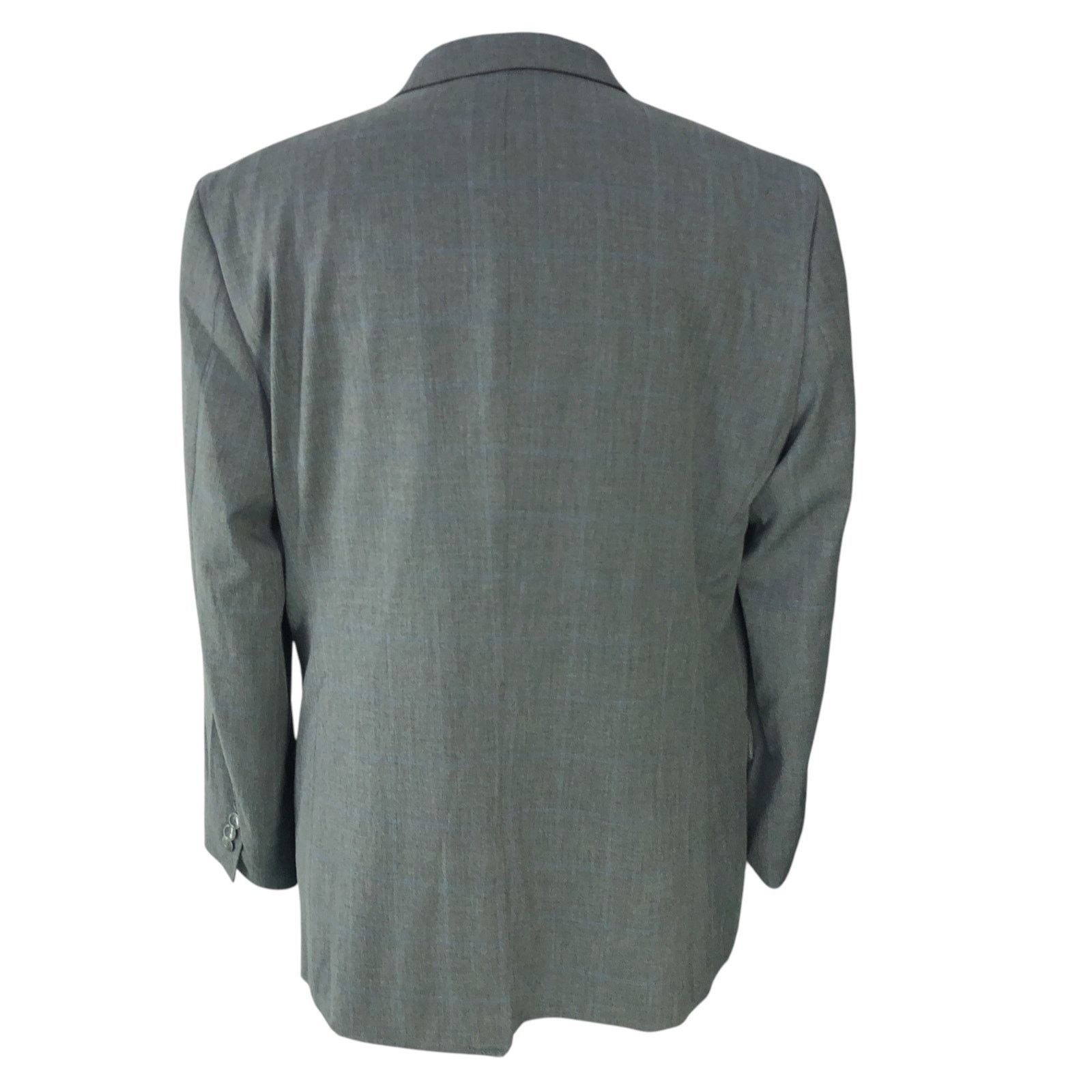 Ben Sherman Ben Sherman Sz 46R Sport Coat Jacket Blazer Burge Windowpane Size 46R - 9 Thumbnail