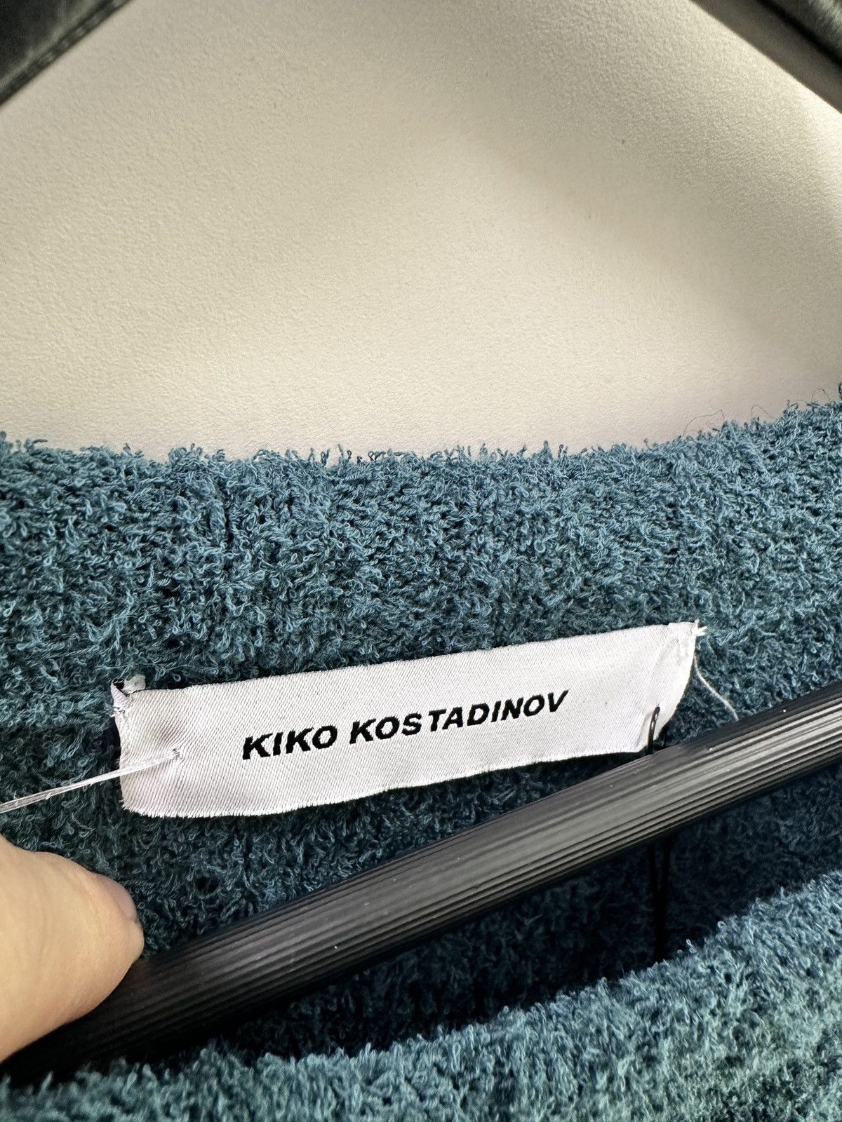 Kiko Kostadinov KIKO KOSTADINOV Cedid Distressed ISWN Crew-neck Jumper Size US S / EU 44-46 / 1 - 3 Thumbnail