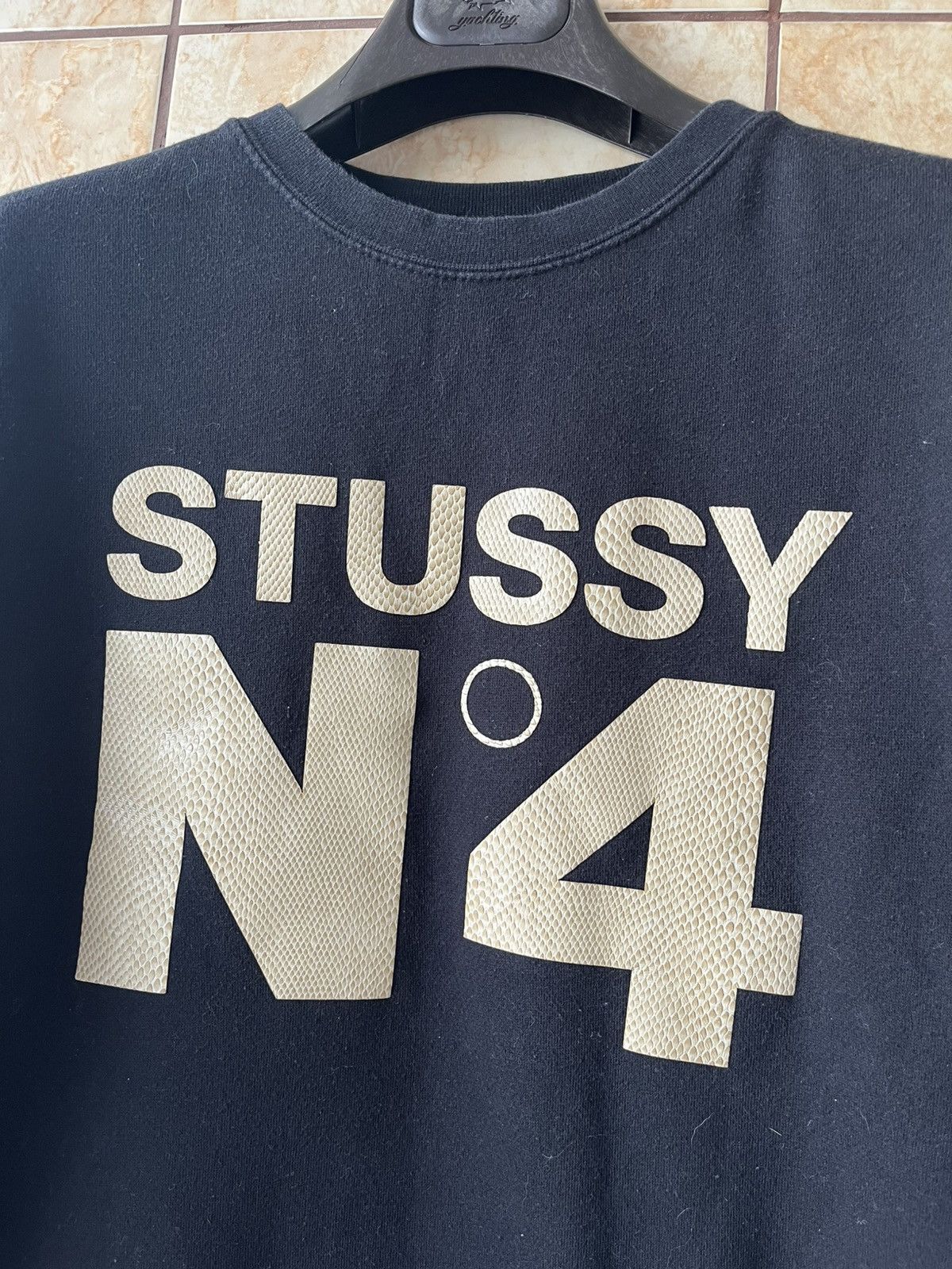 Stussy Stussy N4 Snake skin sweatshirt Size US S / EU 44-46 / 1 - 2 Thumbnail