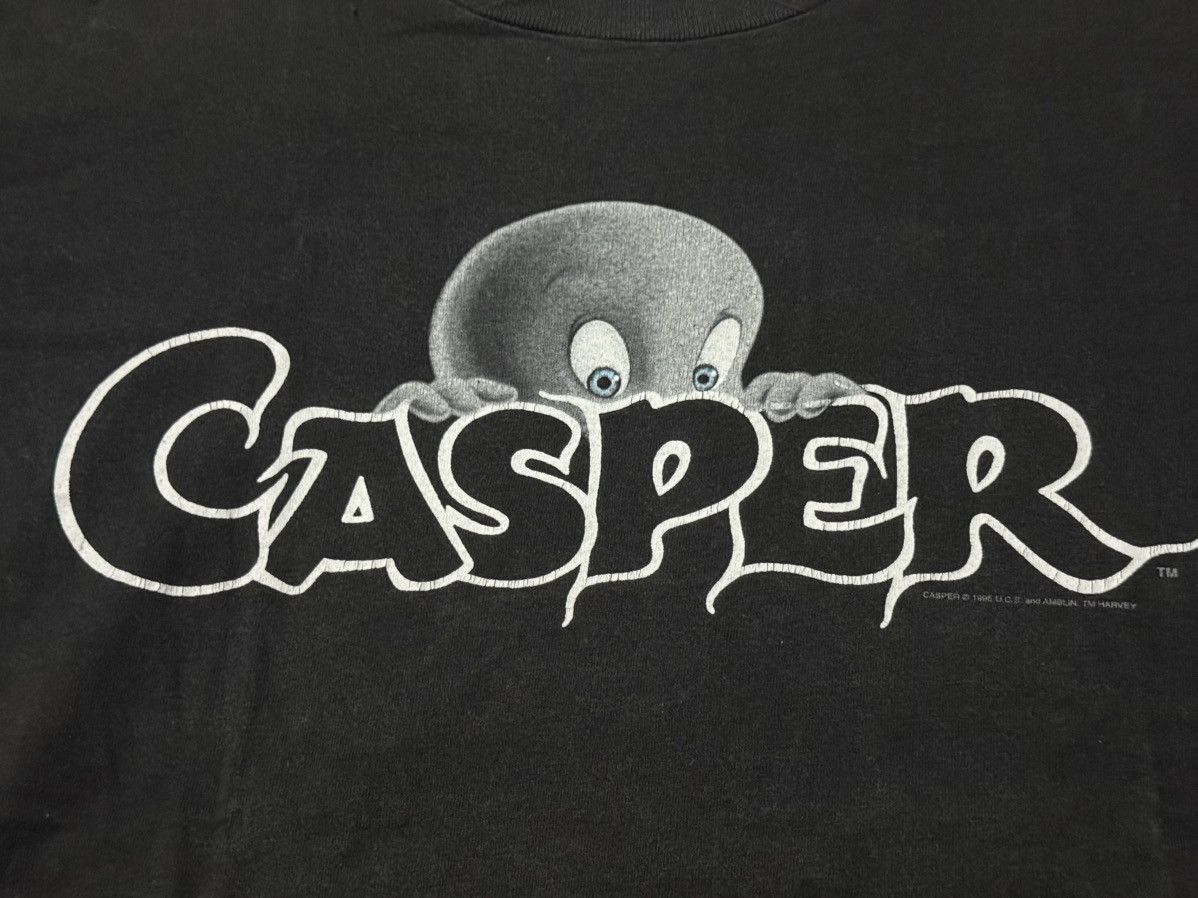 Vintage Vintage 90s Casper T Shirt Thrashed Distressed Size US L / EU 52-54 / 3 - 3 Thumbnail