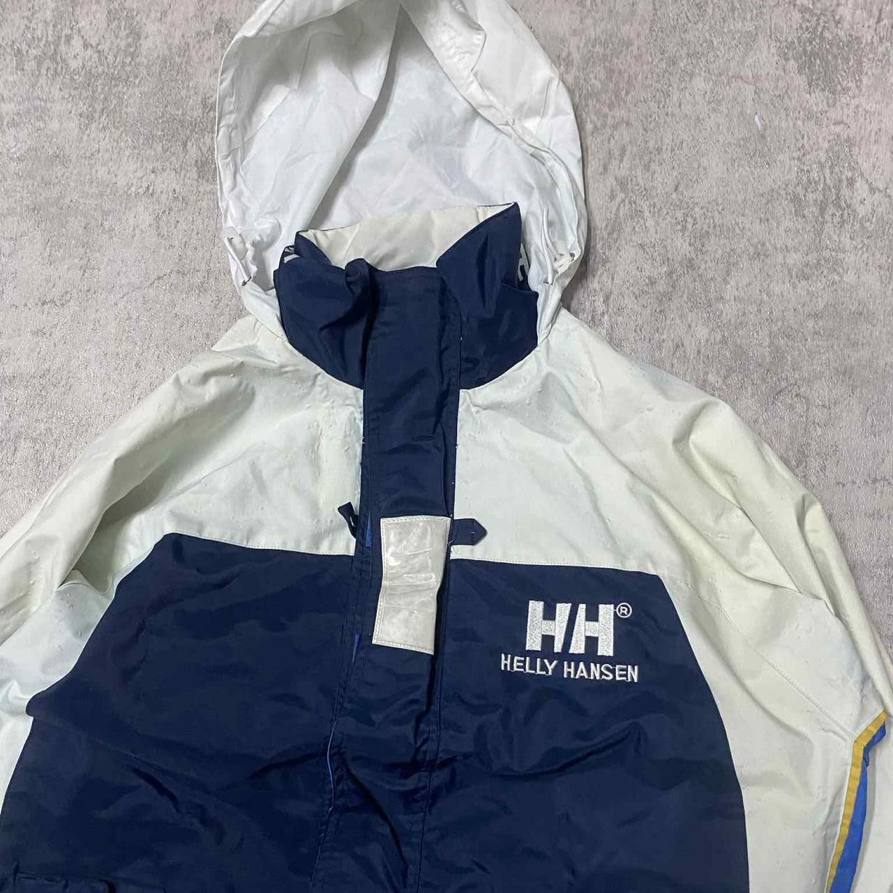 Helly Hansen Helly Hansen white and blue windbreaker jacket #streetwear Size US S / EU 44-46 / 1 - 2 Thumbnail