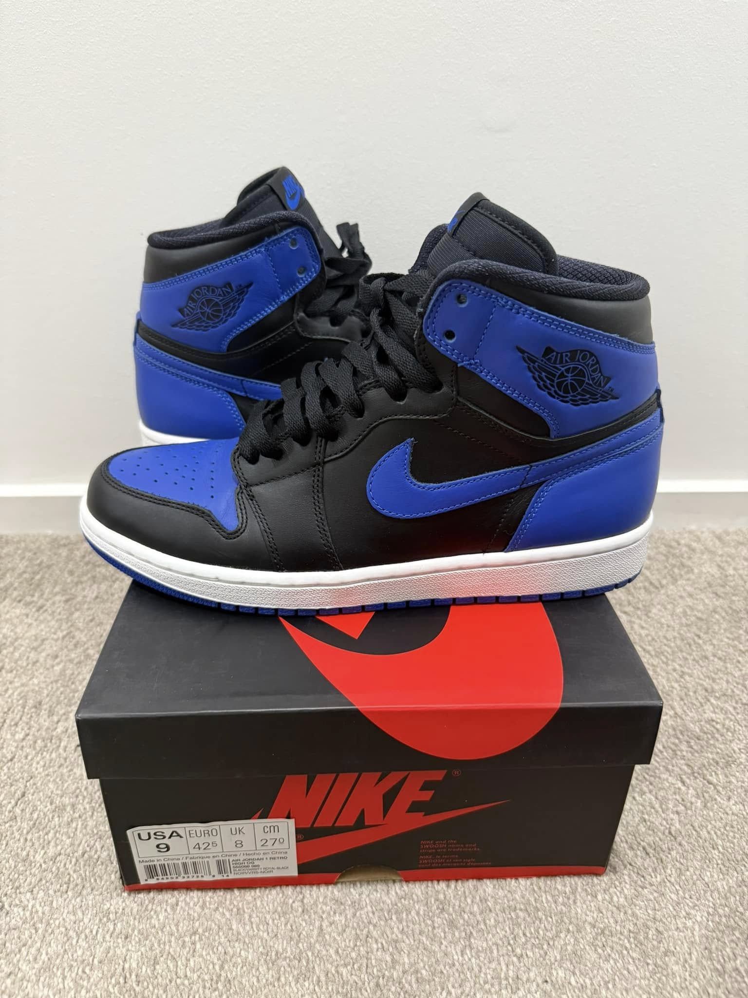 Jordan Brand Air Jordan 1 Royal 2013 US9 Size US 9 / EU 42 - 1 Thumbnail