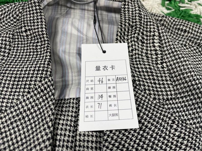 Dior Dior Checkered suit 2503-Nextarrow Size 46R - 7 Thumbnail