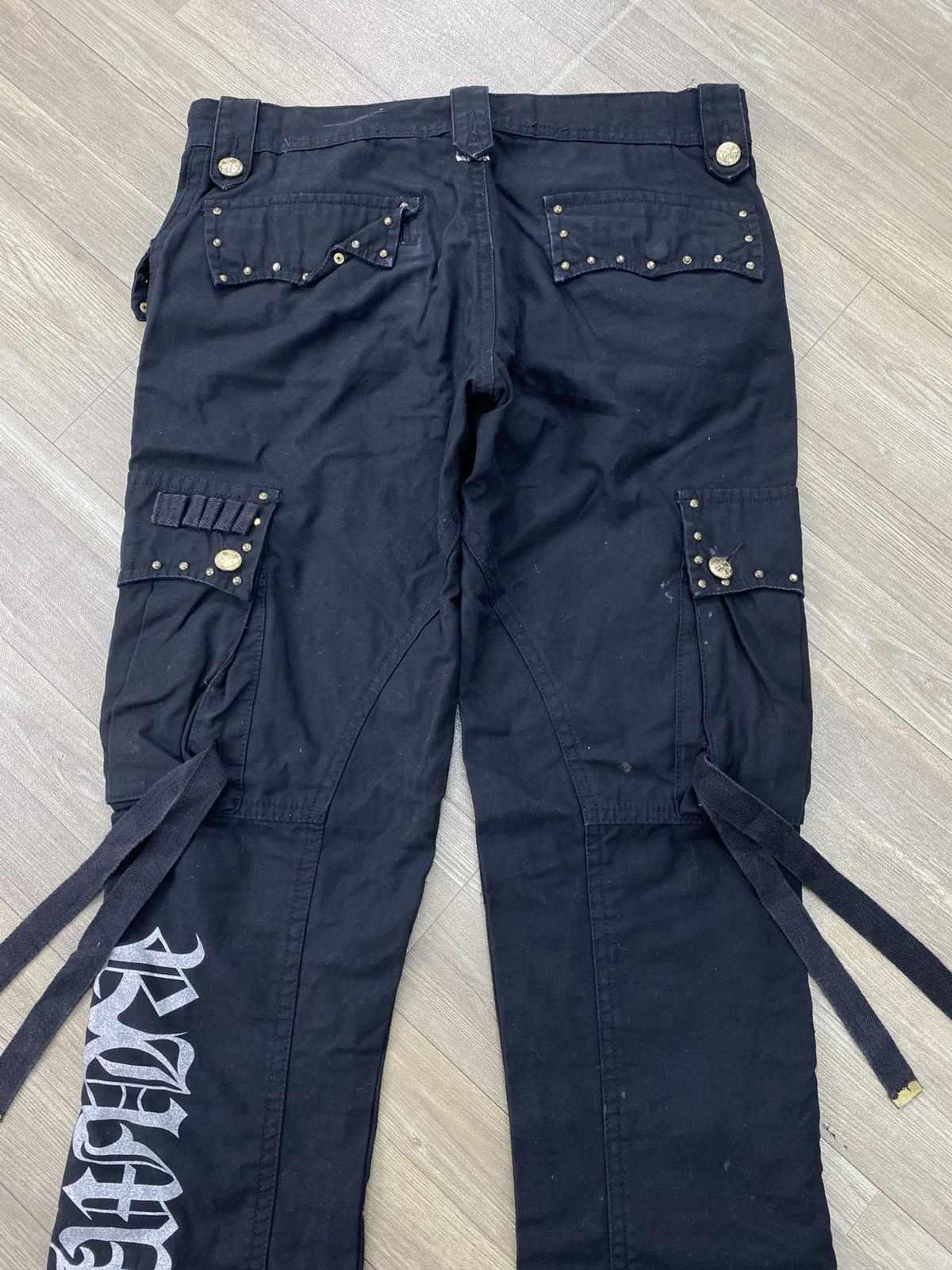 Hysteric Glamour 2000s Skulls Riot Ifsixwasnine Lgb Punk Bondage Cargo Pants Size US 30 / EU 46 - 16 Thumbnail