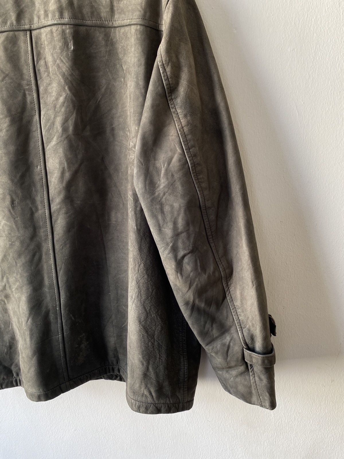 Schott × Vintage 1980s - Vintage Schott Nyc Sportswear Leather Jacket Size US L / EU 52-54 / 3 - 17 Thumbnail