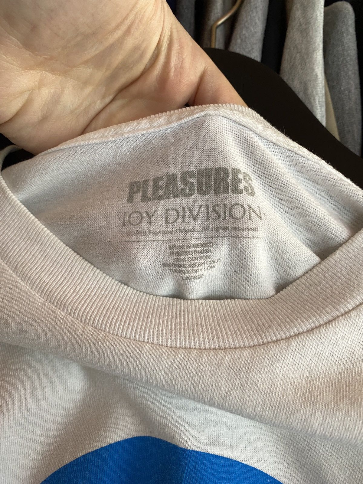 Joy Division × Pleasures JOY DIVISION X PLEASURES VINTAGE BOXY T-SHIRT Y2k Size US L / EU 52-54 / 3 - 3 Thumbnail