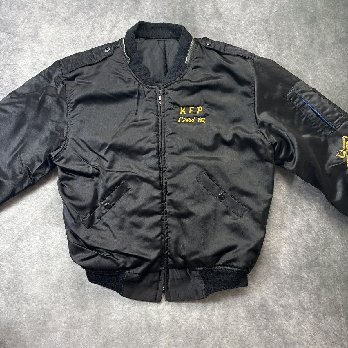 Vintage 1980s Vintage Souvenir Jacket Vietnam Tour Embroidered Coat Size US M / EU 48-50 / 2 - 11 Thumbnail
