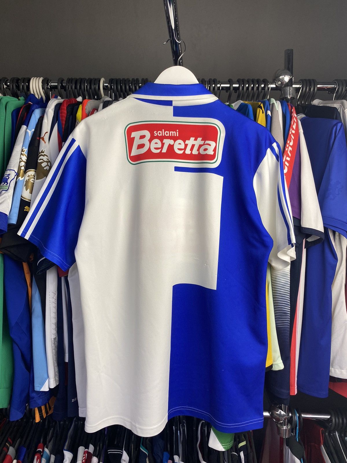 Adidas 1992/94 ADIDAS GRASSHOPERS HOME SOCCER FOOTBALL JERSEY SHIRT Size US L / EU 52-54 / 3 - 2 Thumbnail