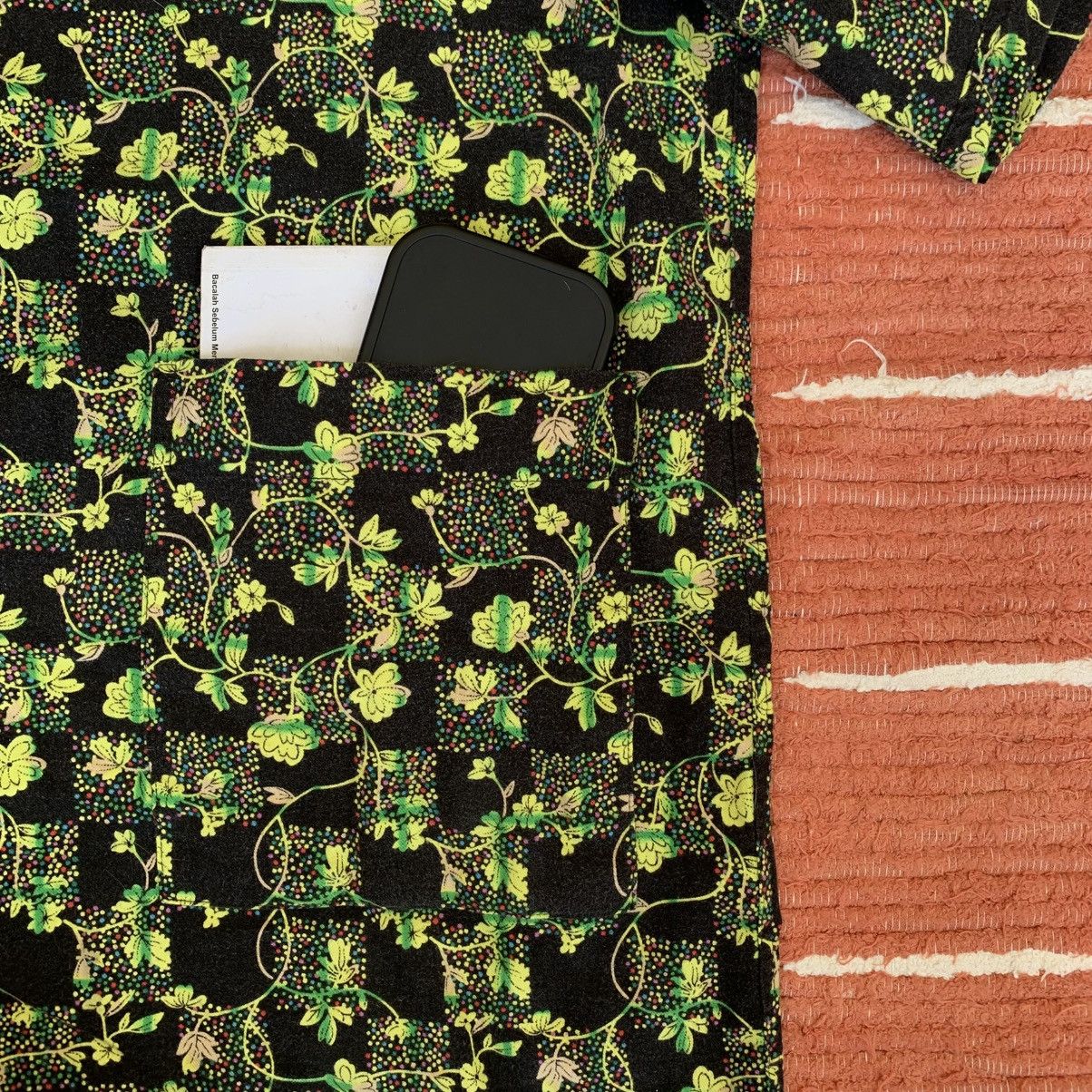 Kenzo KENZO Abstract Floral Wool Overshirt Size US L / EU 52-54 / 3 - 4 Thumbnail