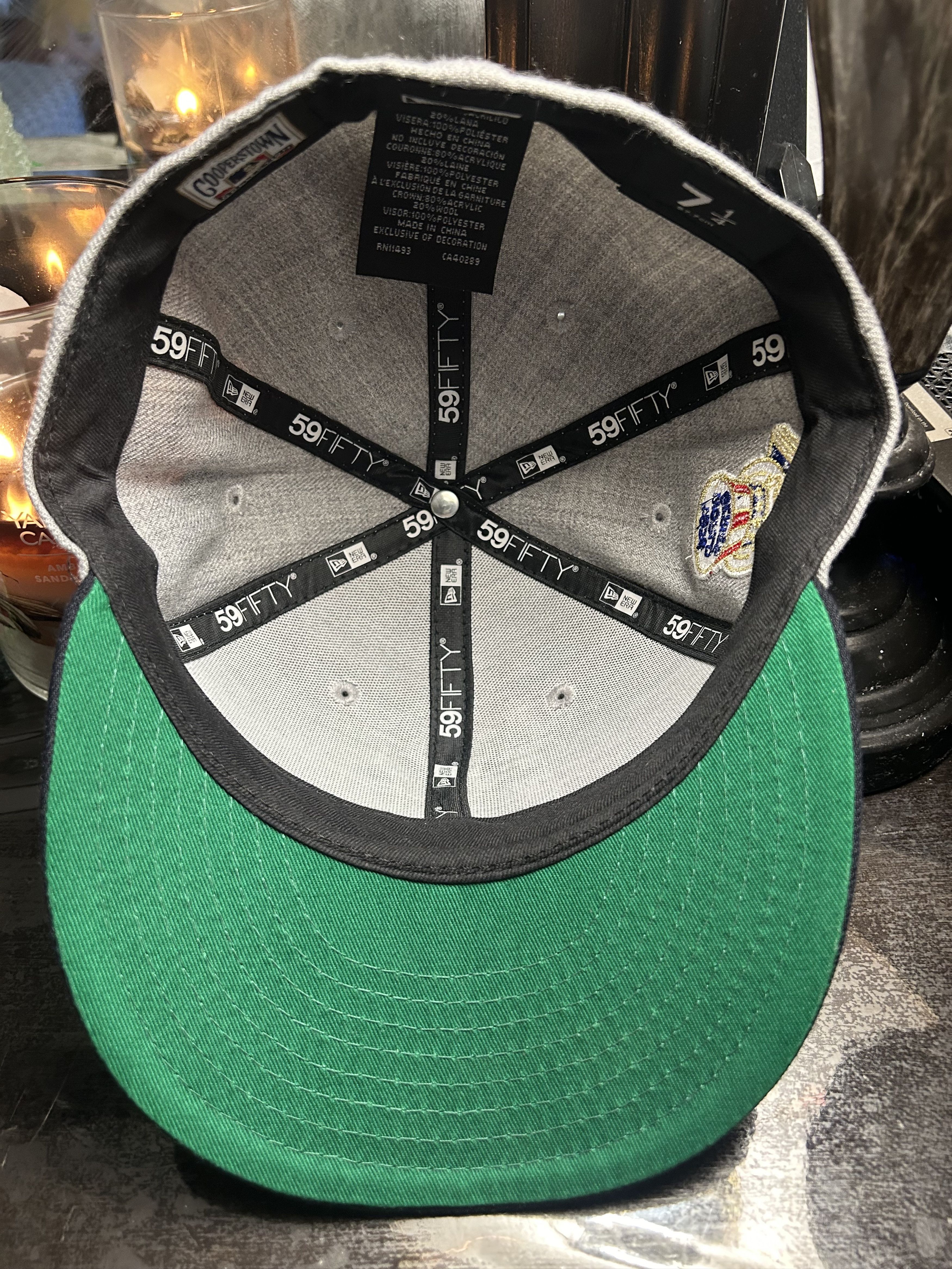 Hat Club New York Yankees 1956 World Series Patch Hat Size ONE SIZE - 5 Thumbnail