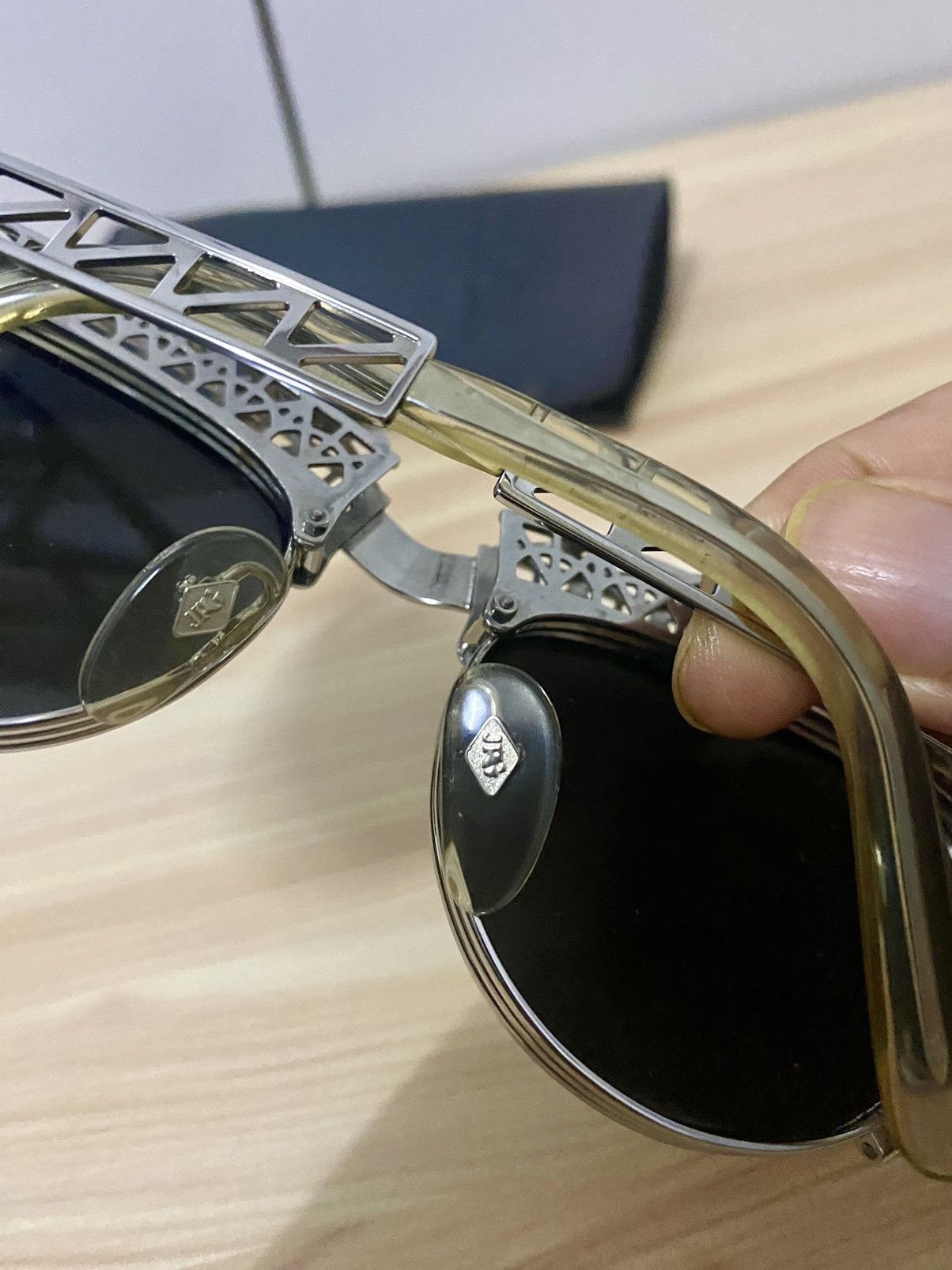 Jean Paul Gaultier 🔥Rare🔥90s Vintage Jean Paul Gaultier Eiffel Towel Sunglasses Size ONE SIZE - 10 Thumbnail