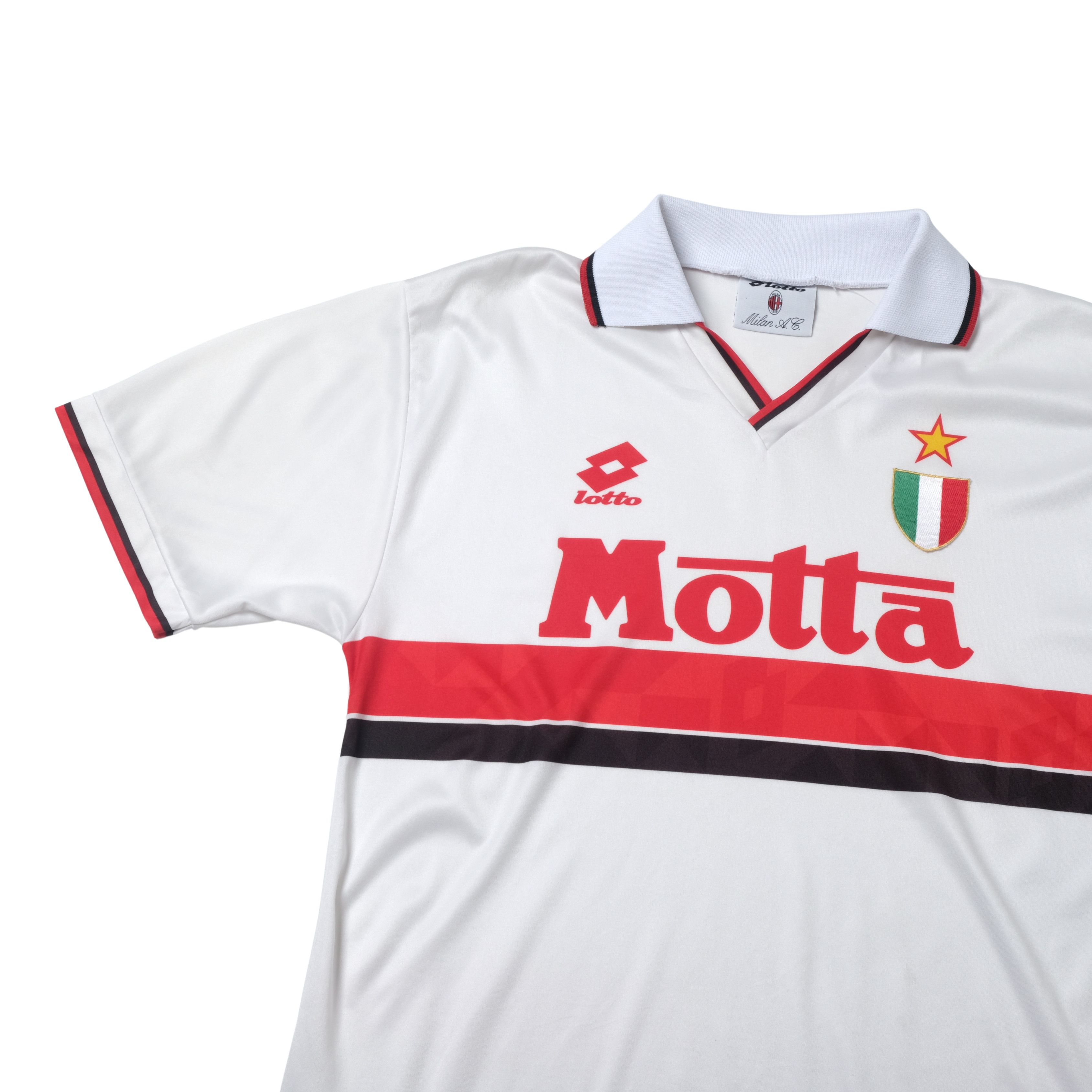 Lotto Sport 1993/94 AC Milan Away Shirt Lotto (M/L) Size US M / EU 48-50 / 2 - 3 Thumbnail