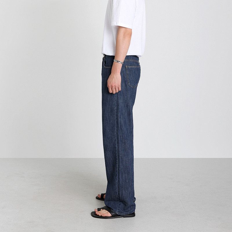 Japanese Brand × Jean Retro loose high street wide leg casual jeans Size US 32 / EU 48 - 2 Thumbnail