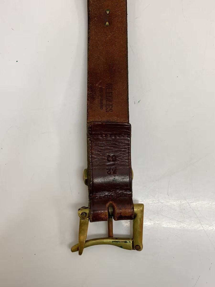 Needles Quick Release Buckle Studded Leather Belt Size ONE SIZE - 4 Thumbnail