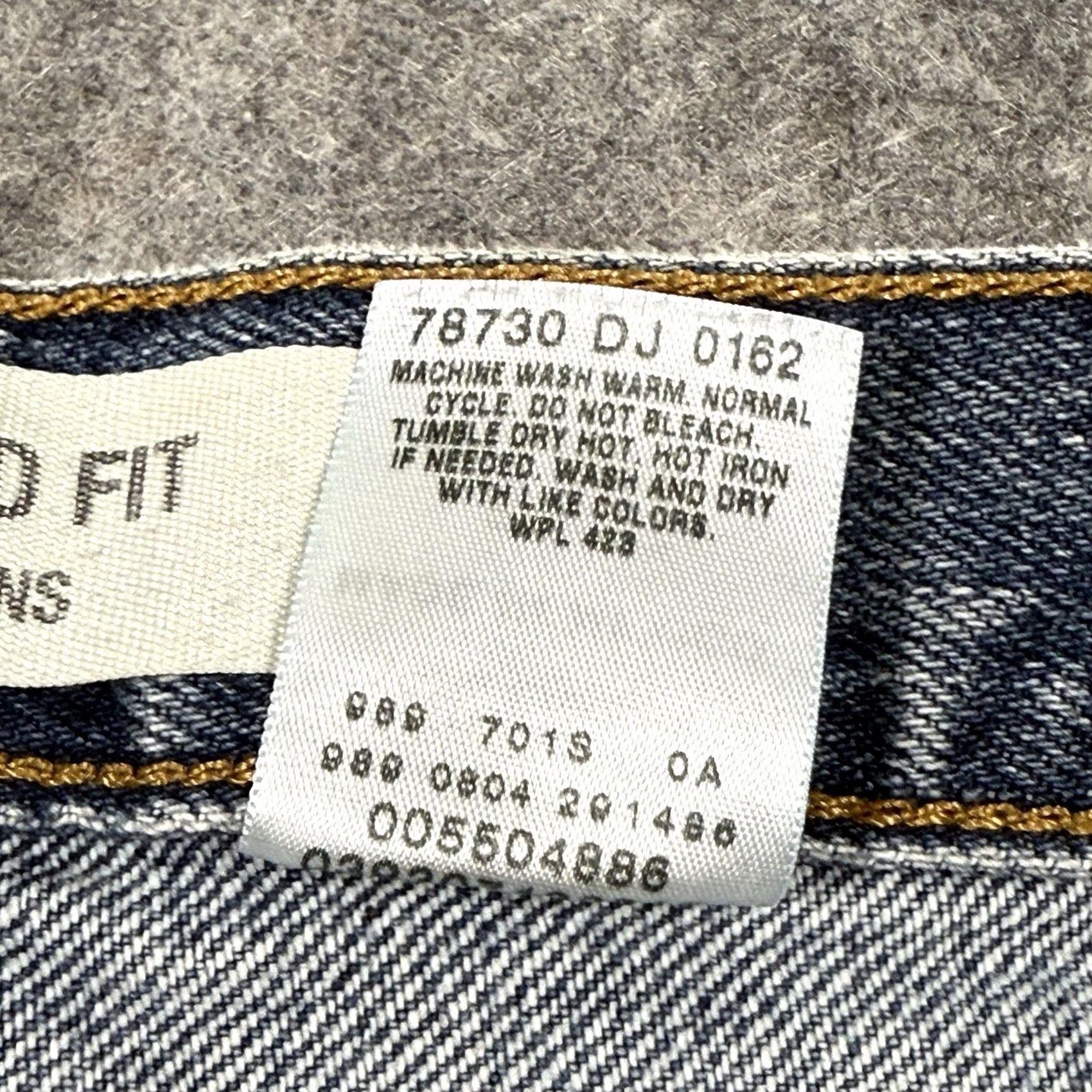 Levi's Levis 550 Jeans Mens 36x28 Blue Denim Vintage 90s Relaxed Fit 5-Pocket City Grunge Retro USA 90s Mens Jeans Size US 36 / EU 52 - 6 Thumbnail
