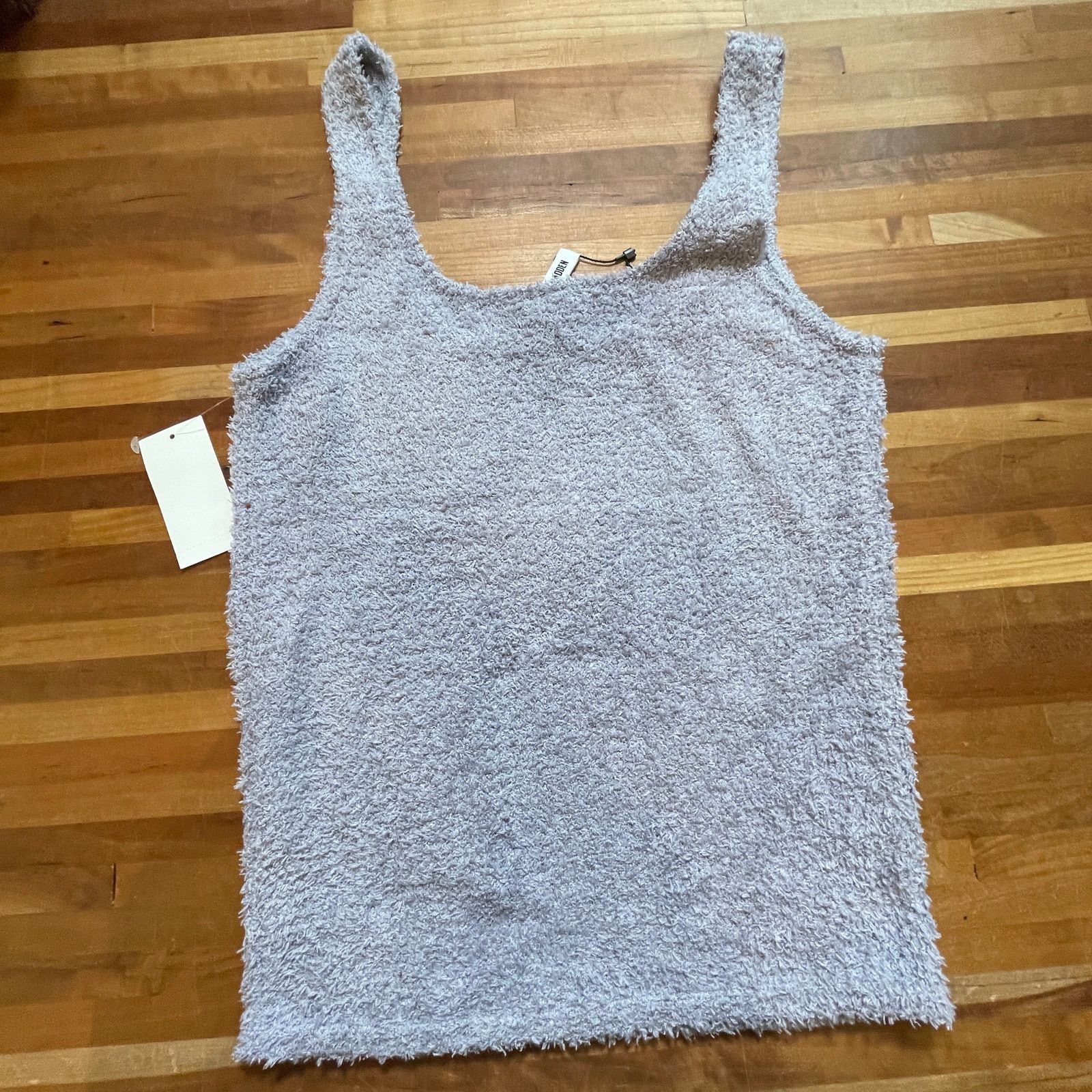 Steve Madden Steve Madden Women's Chenille Sleep Tank Top lilac grey M Size M / US 6-8 / IT 42-44 - 3 Thumbnail