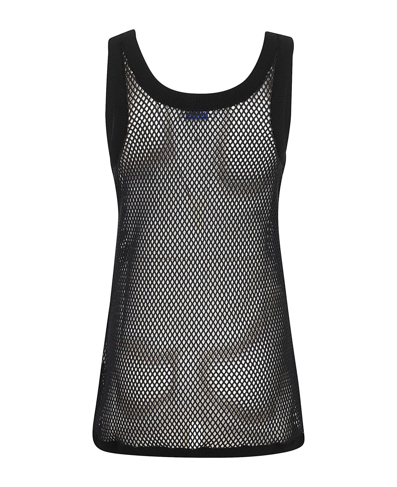Off-White o1y1225 Logo Tank Top in Black Size M / US 6-8 / IT 42-44 - 2 Thumbnail