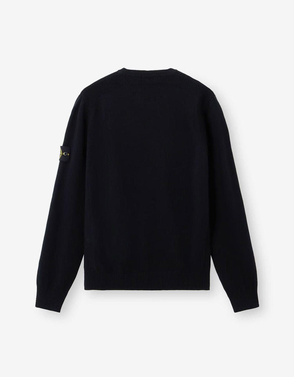 Stone Island Stone Island Black Wool Sweater Size US M / EU 48-50 / 2 - 2 Thumbnail