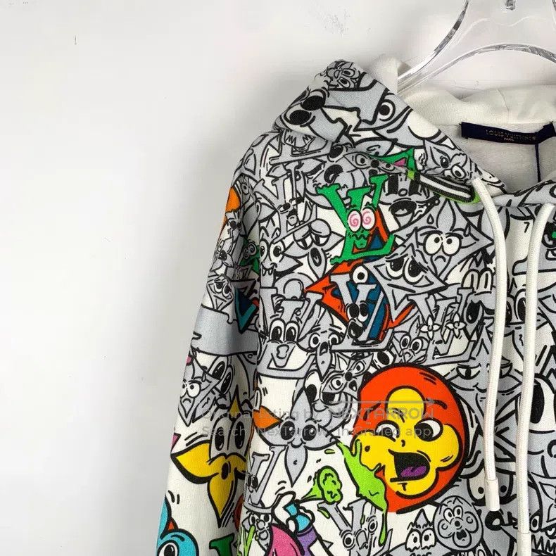 Louis Vuitton Louis Vuitton 23 cartoon patterns printed with hooded colo Size US XS / EU 42 / 0 - 3 Thumbnail