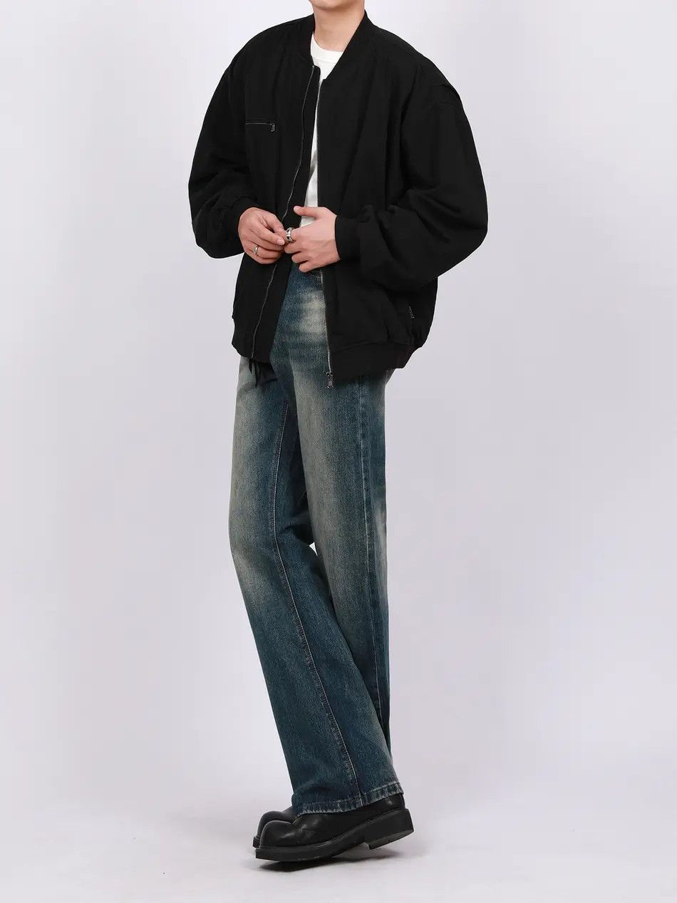 Japanese Brand × Jean Retro loose high street micro flared jeans Size US 30 / EU 46 - 3 Thumbnail