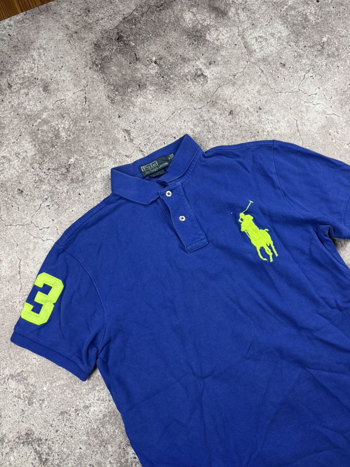 Polo Ralph Lauren Vintage Polo by Ralph Lauren #3 short sleeve Y2K Cheef Keef Size US M / EU 48-50 / 2 - 2 Thumbnail