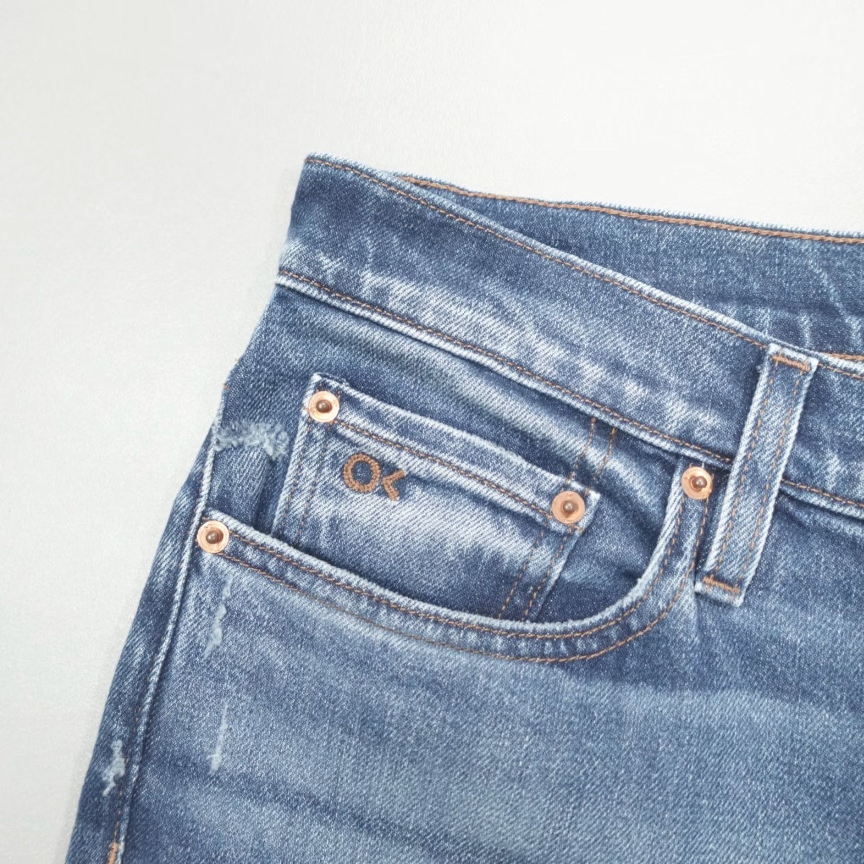 Outerknown Outerknown Sea Jeans The Cove Slim Denim Men's 28x30 Organic Cotton Jeans Slim Blue 5-Pocket Regular Mens Size US 28 / EU 44 - 2 Thumbnail